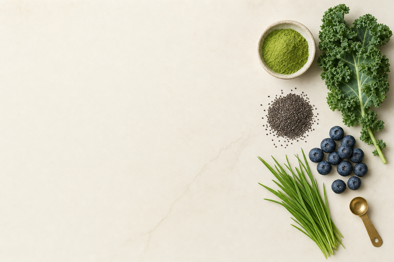 Superfoods & Greens editorial banner