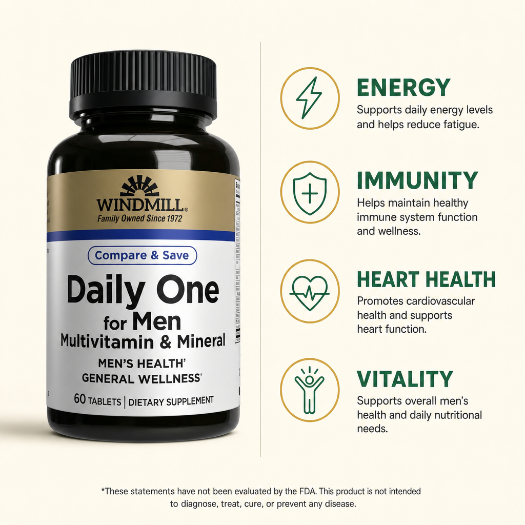 Multivitamin Men's Daily One Complete Tablets 60ct — view 2