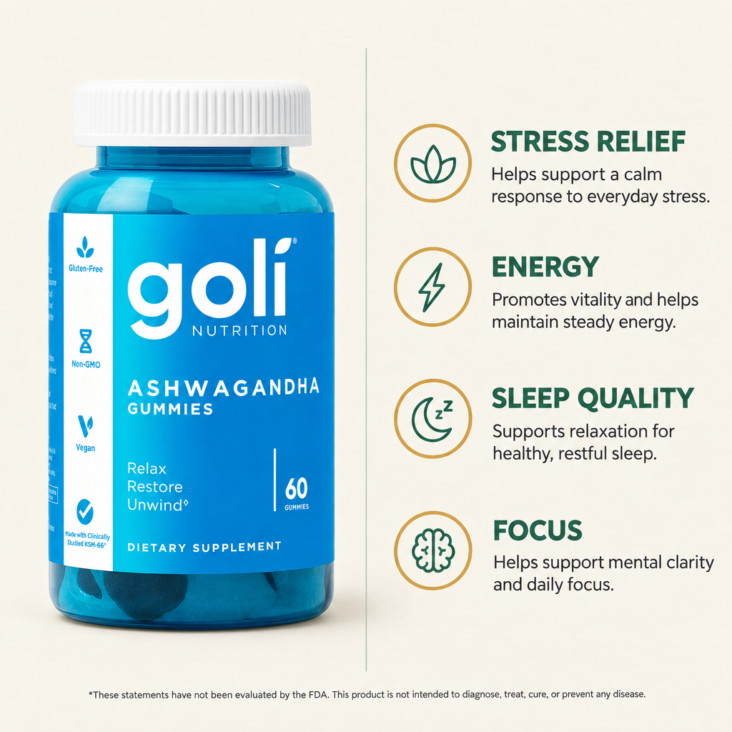 Goli Ashwagandha Gummies 60ct — view 2