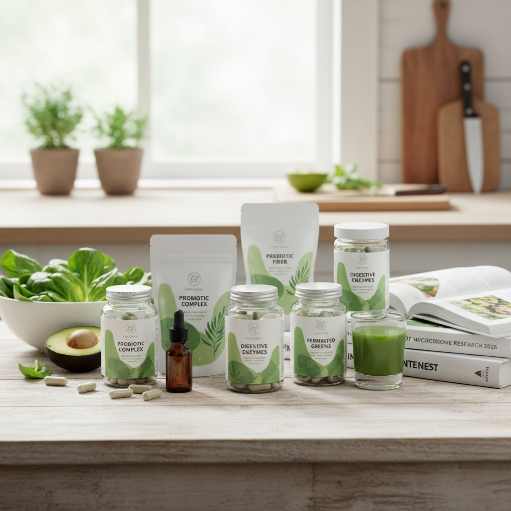 Gut Health Supplements Guide 2026: What Actually Works According to Latest Research