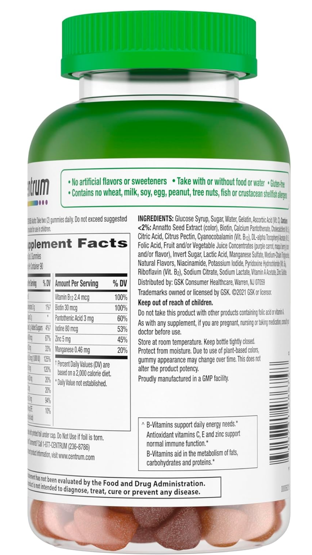 Centrum Adult Multigummies 180ct — view 3