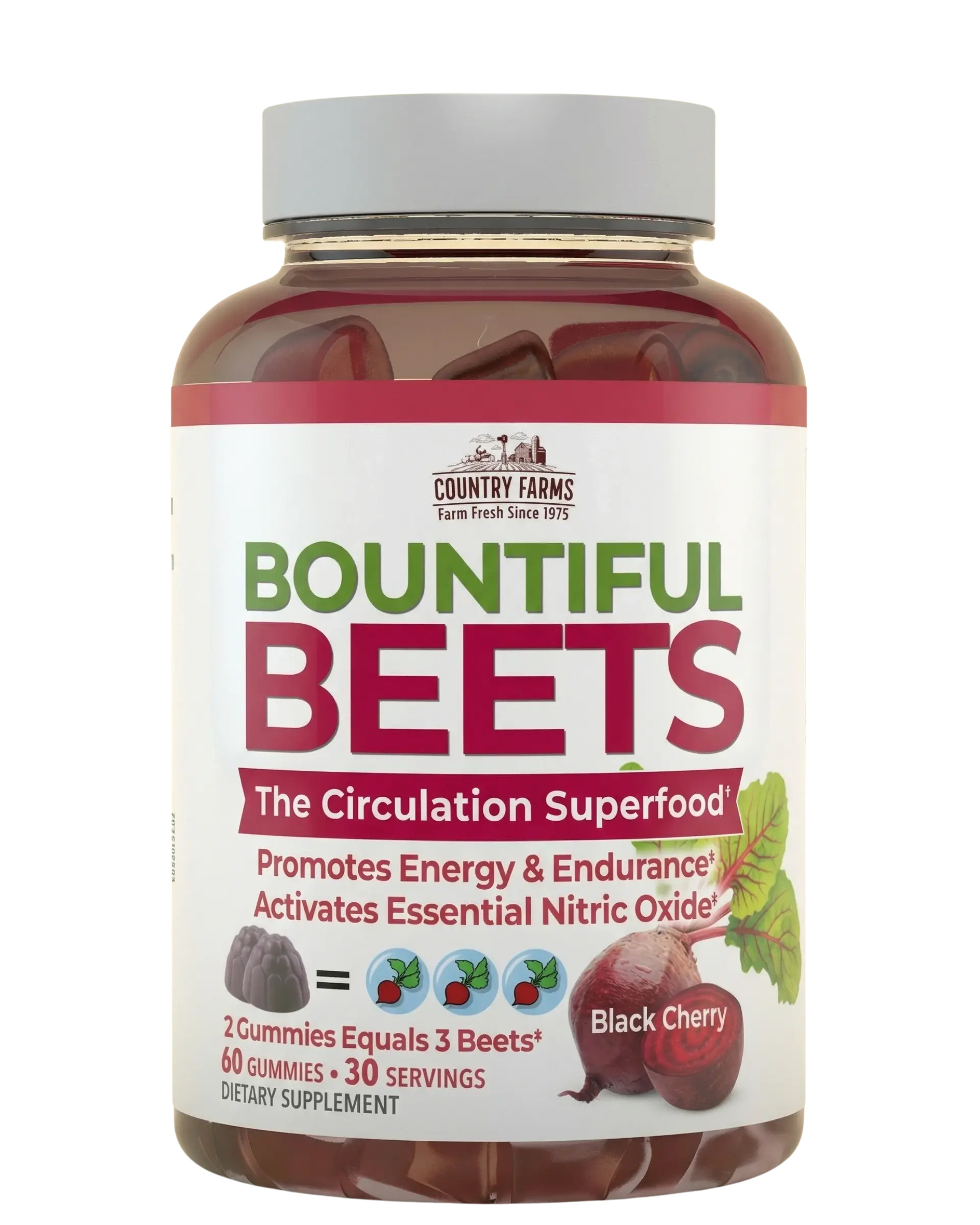 Country Farms Bountiful Beets Gummies 60ct