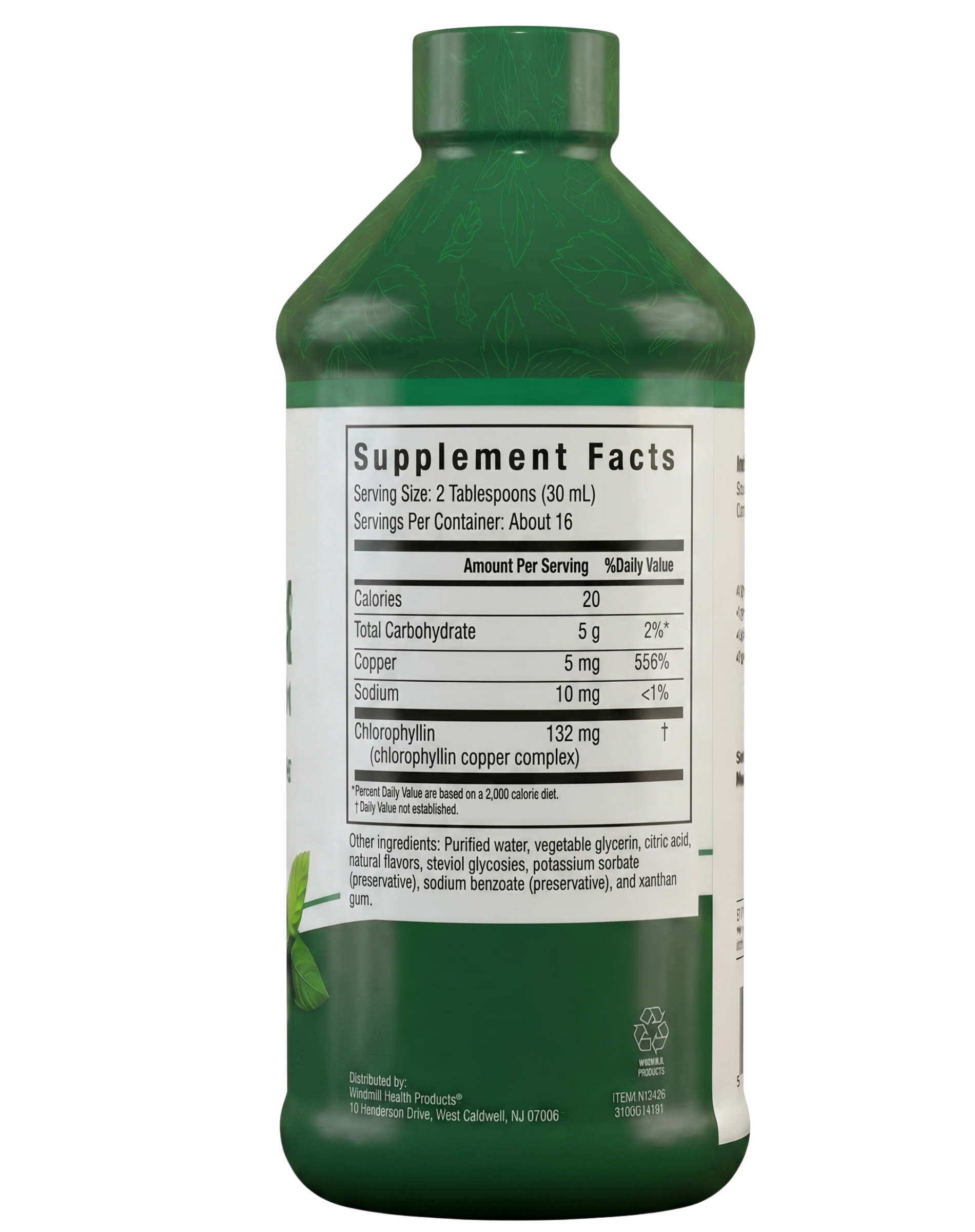 Country Farms Chlorophyll Liquid Supplement 16 oz oz. 16ct - angle 3 of 3
