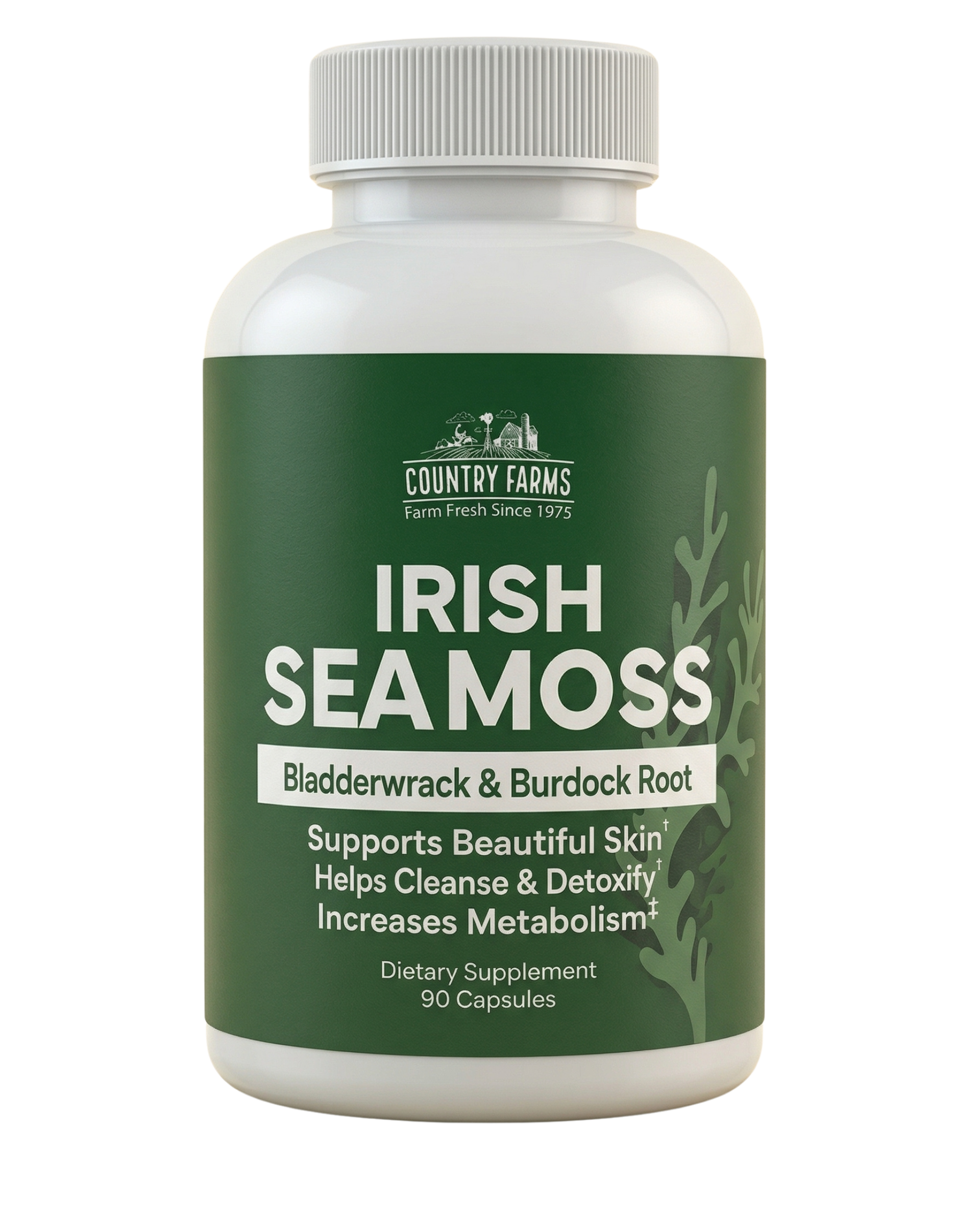 Irish Sea Moss Capsules Thyroid & Energy Support