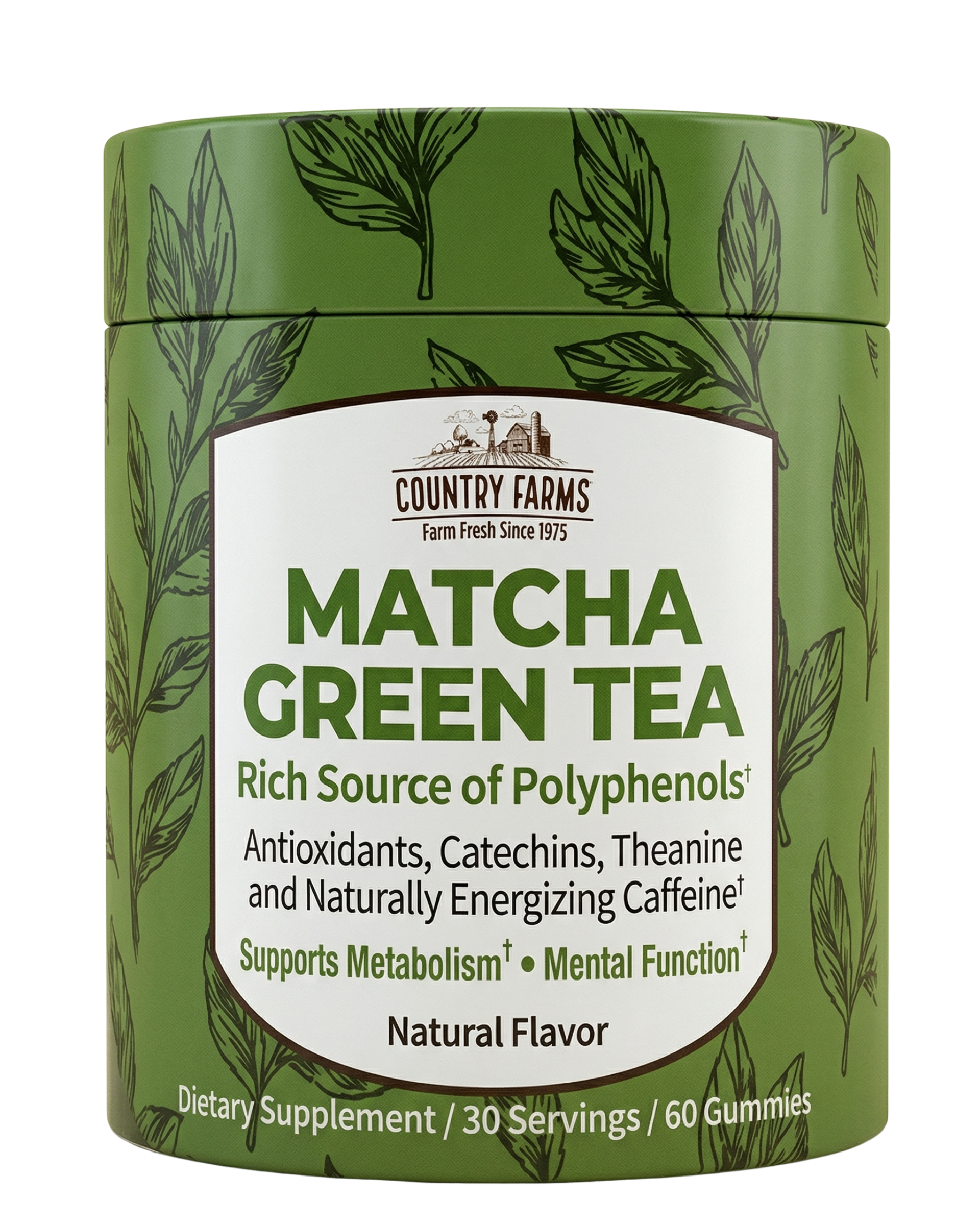 Country Farms Matcha Green Tea Gummies