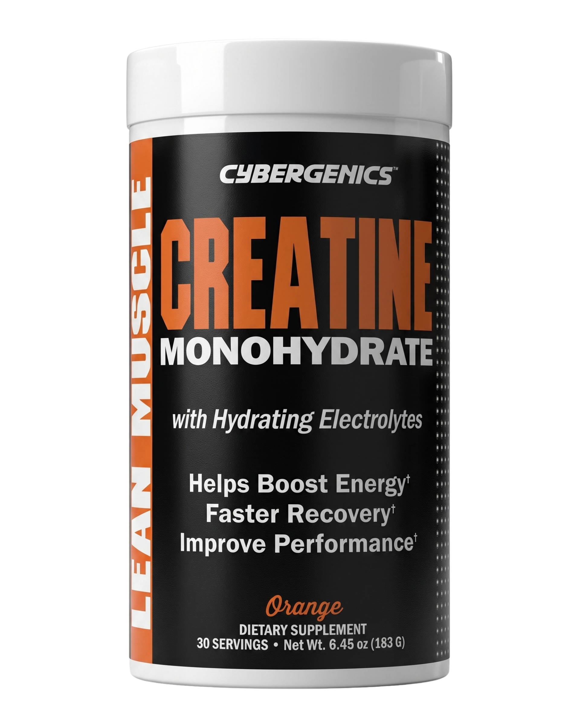 Creatine Monohydrate Powder Orange Flavor
