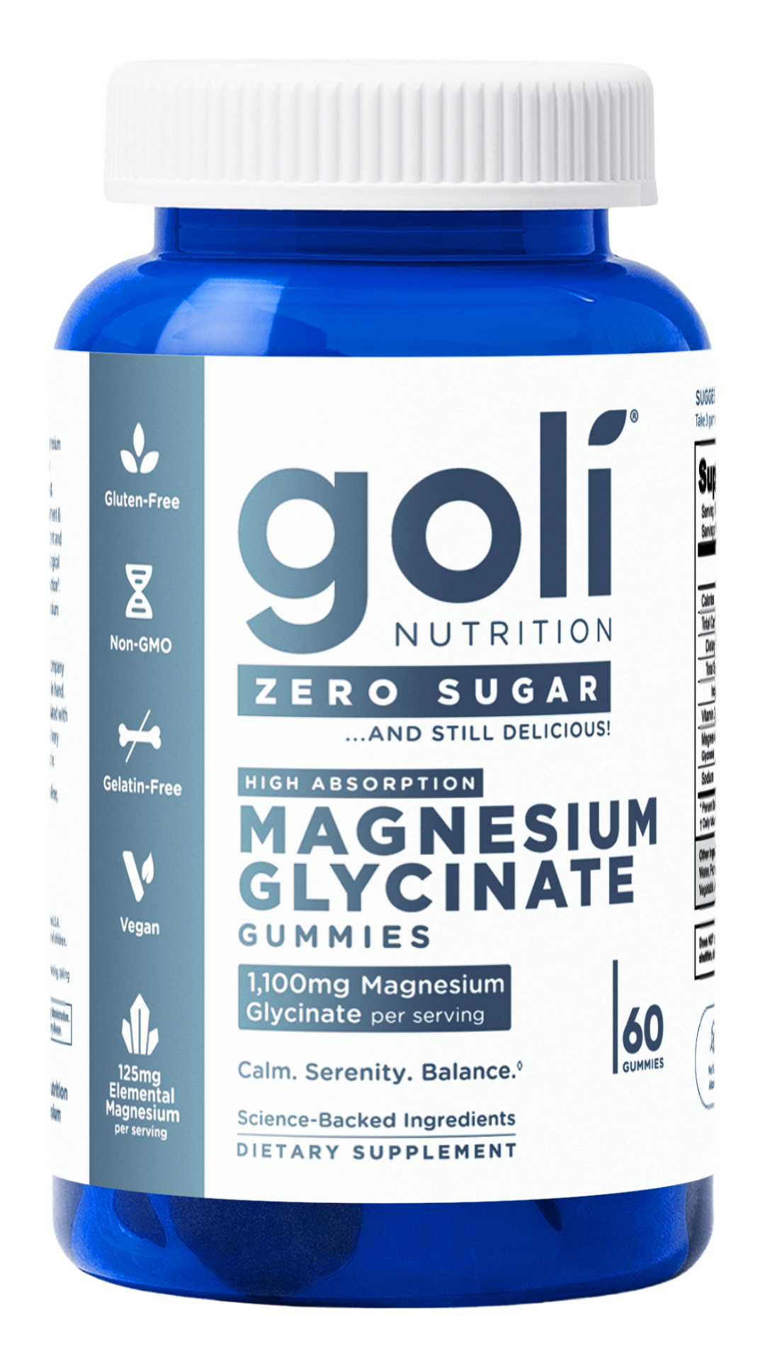 Goli Zero Sugar Magnesium Gummies