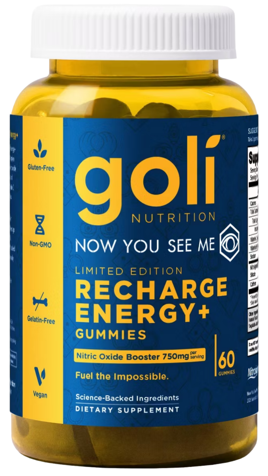 Goli Recharge Energy+ Gummies