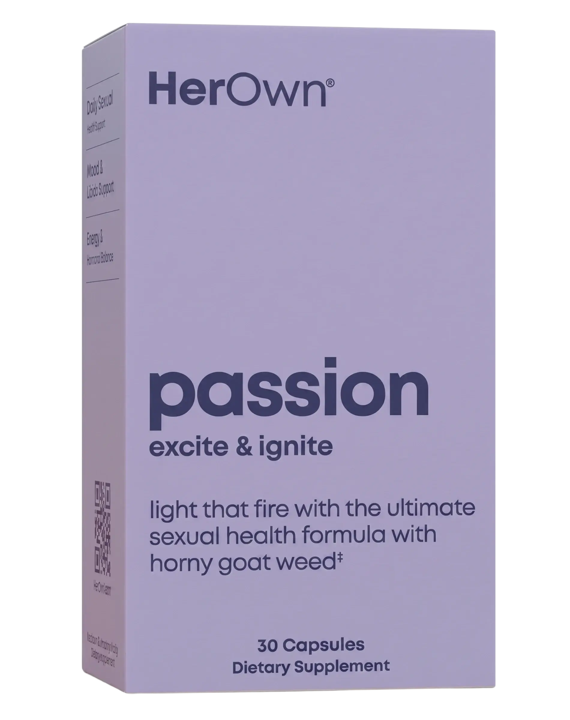 Her Own Passion Women's Vitality Support Capsules 30ct