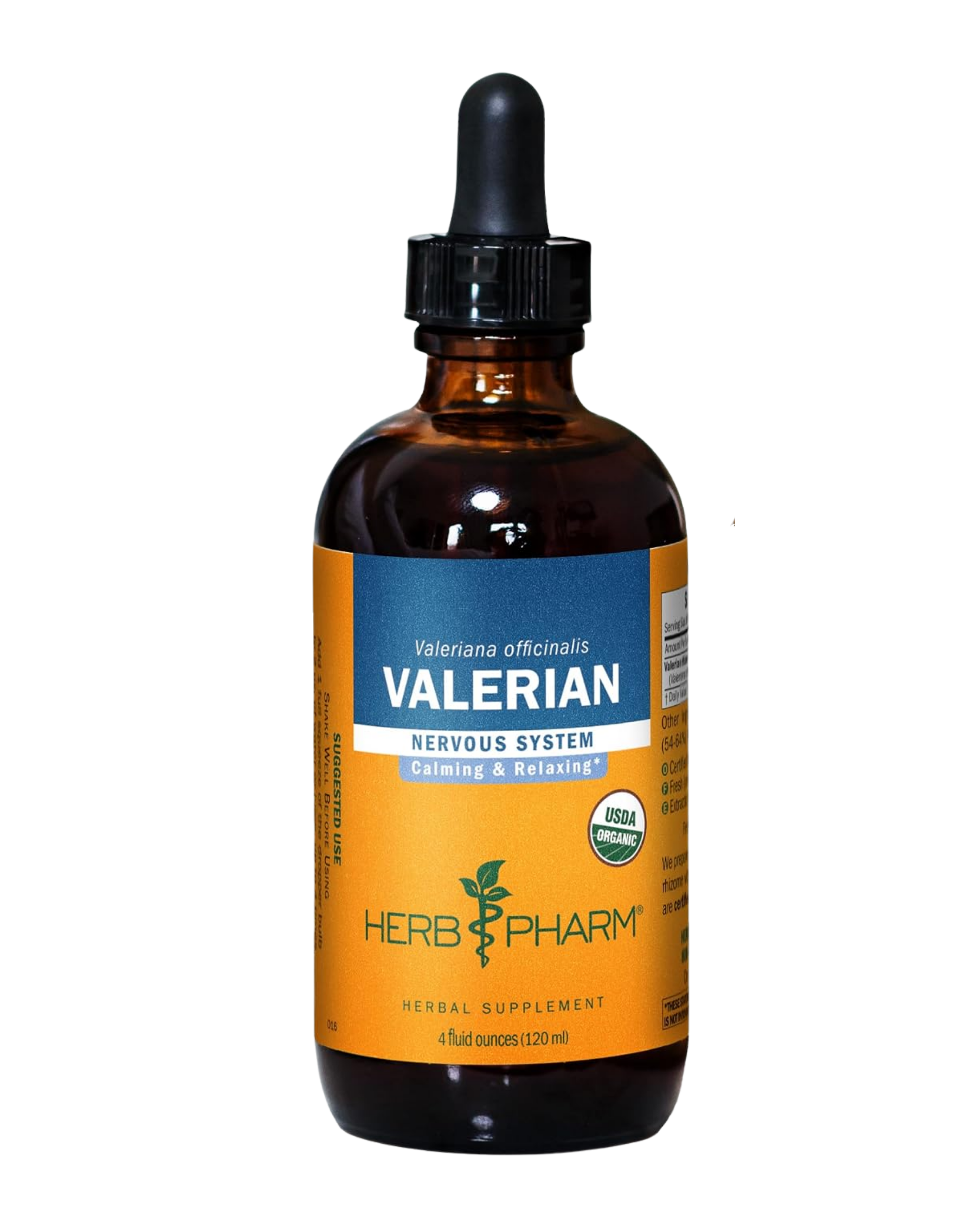 Herb Pharm Valerian Root Liquid Extract 4oz — view 1