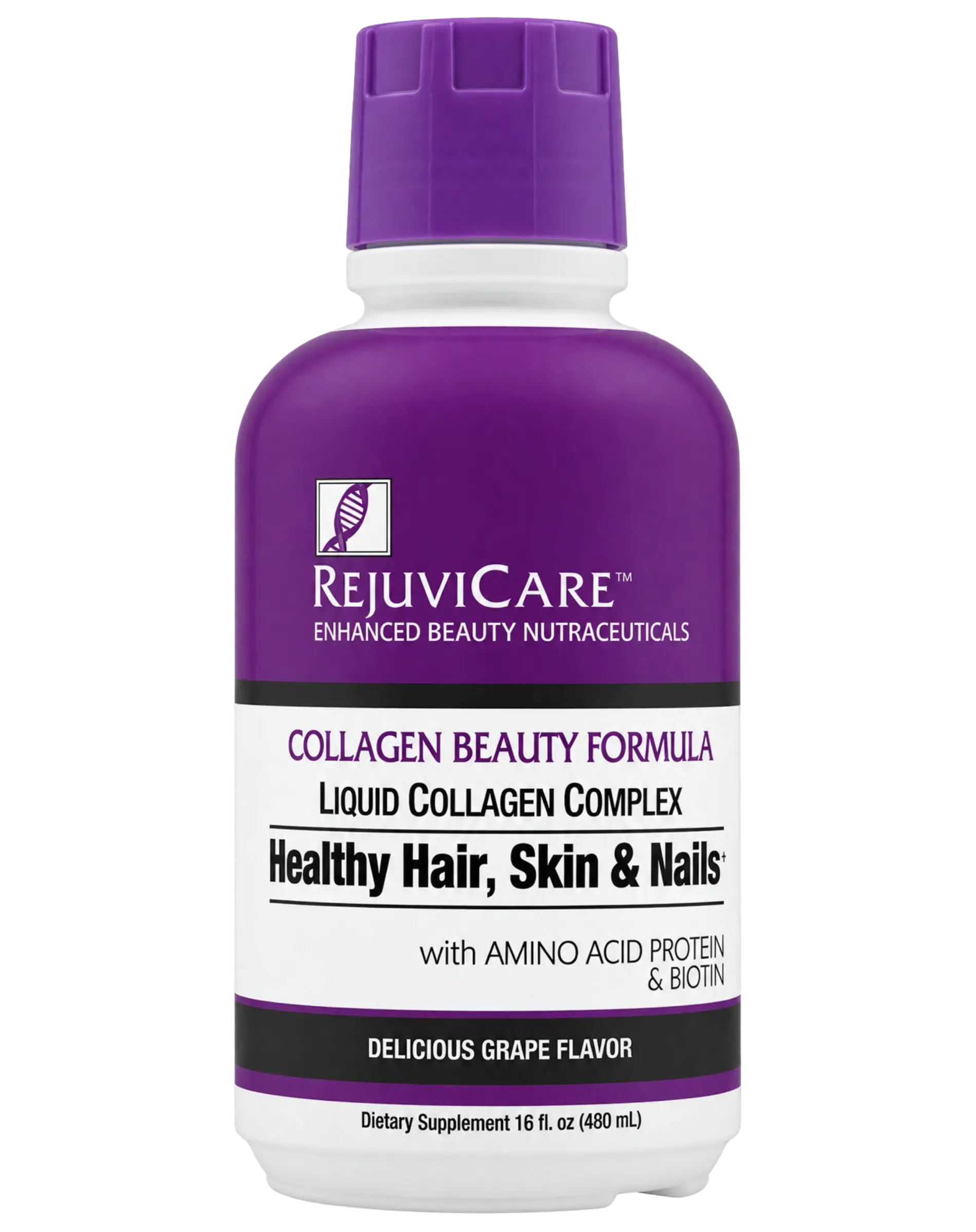 Rejuvicare Collagen Beauty Formula Skin Support Liquid 16 oz