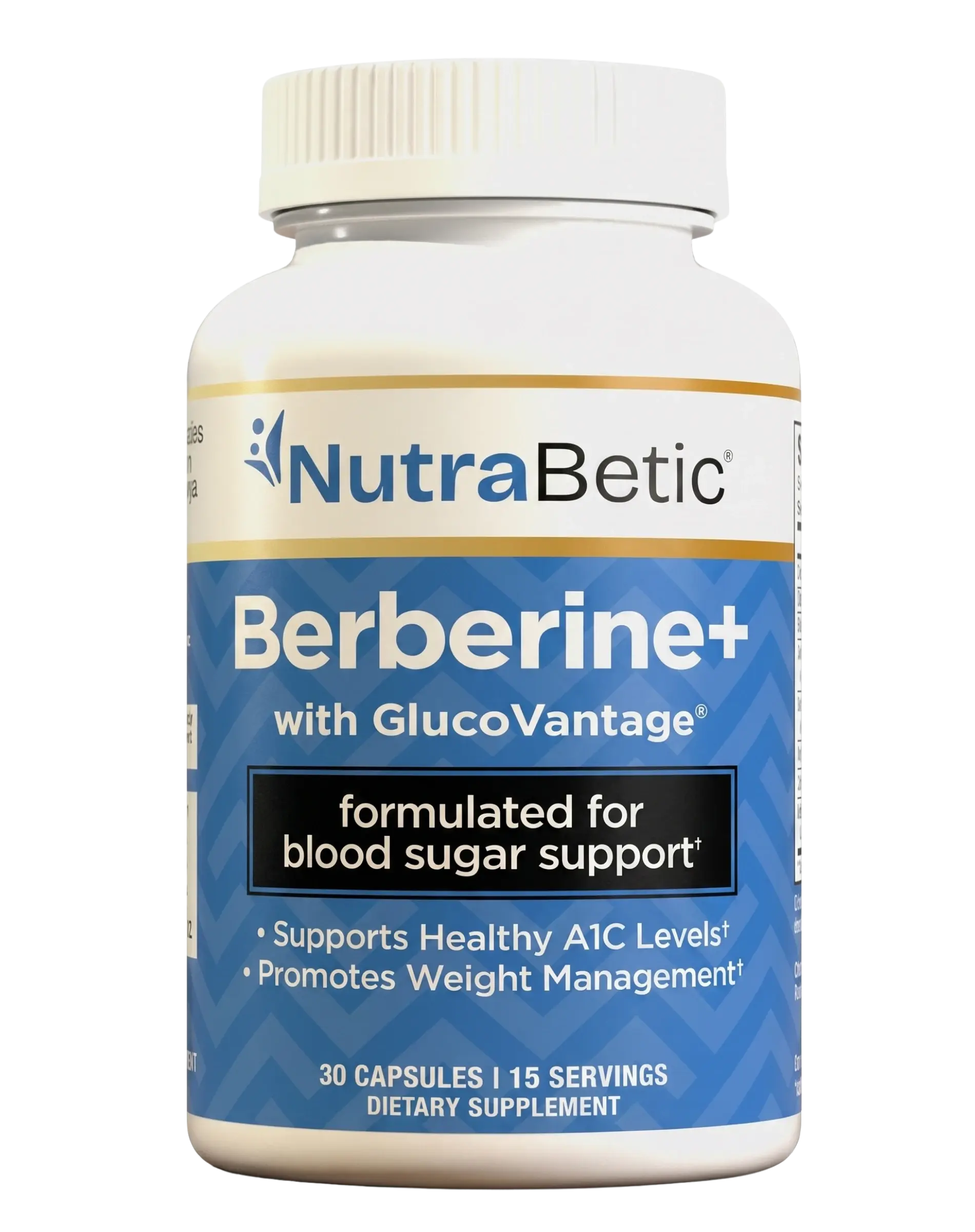 NutraBetic Berberine Plus Blood Sugar Support Capsules 30ct — view 1