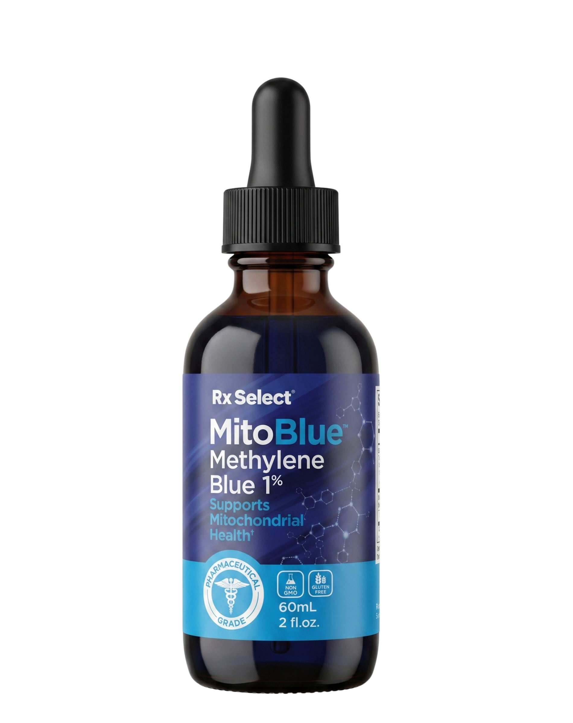 RxSelect MitoBlue Liquid 2 oz