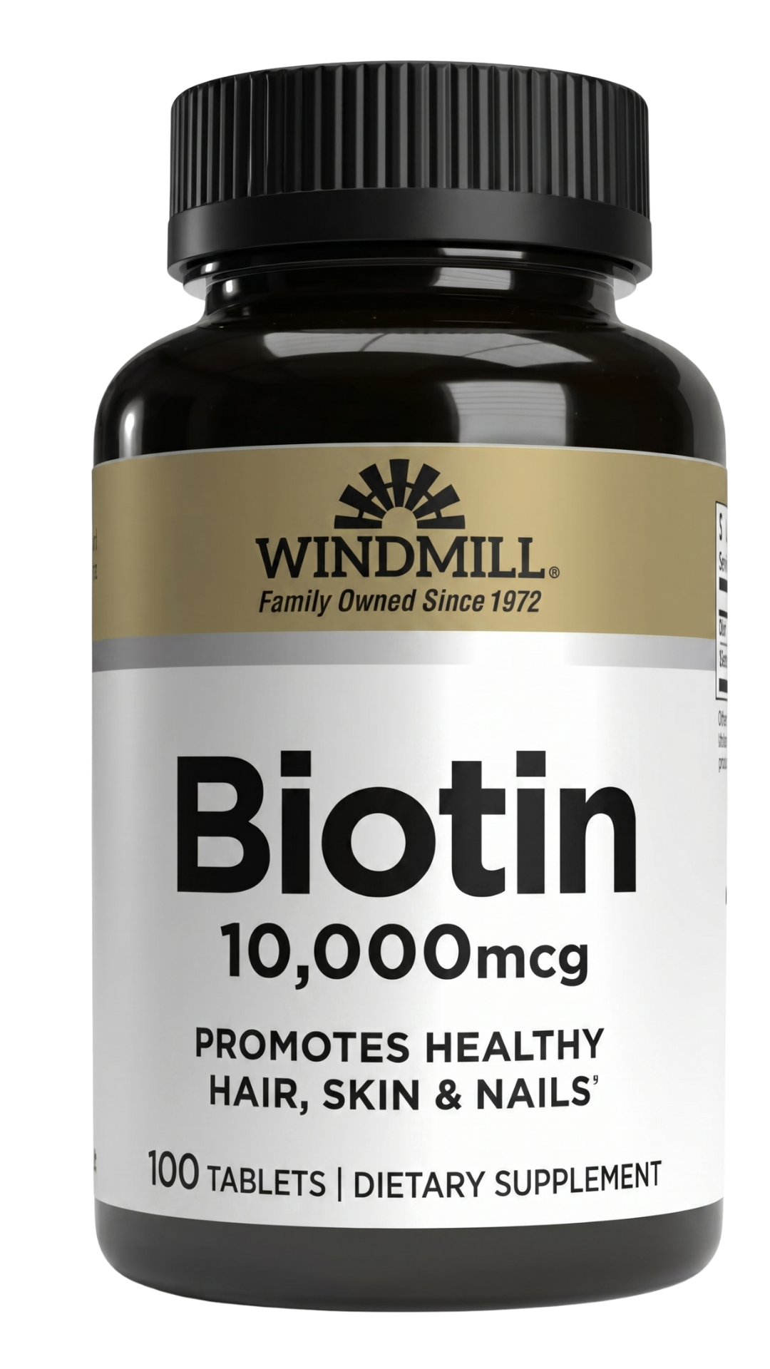 Windmill Biotin 10,000mcg Hair & Skin Support Tablets 100ct