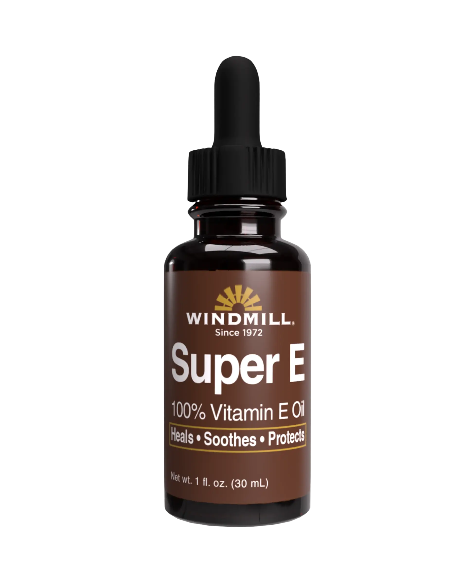 Windmill Super E 100% Vitamin E Oil Skin & Hair Support Oil 1oz — view 1