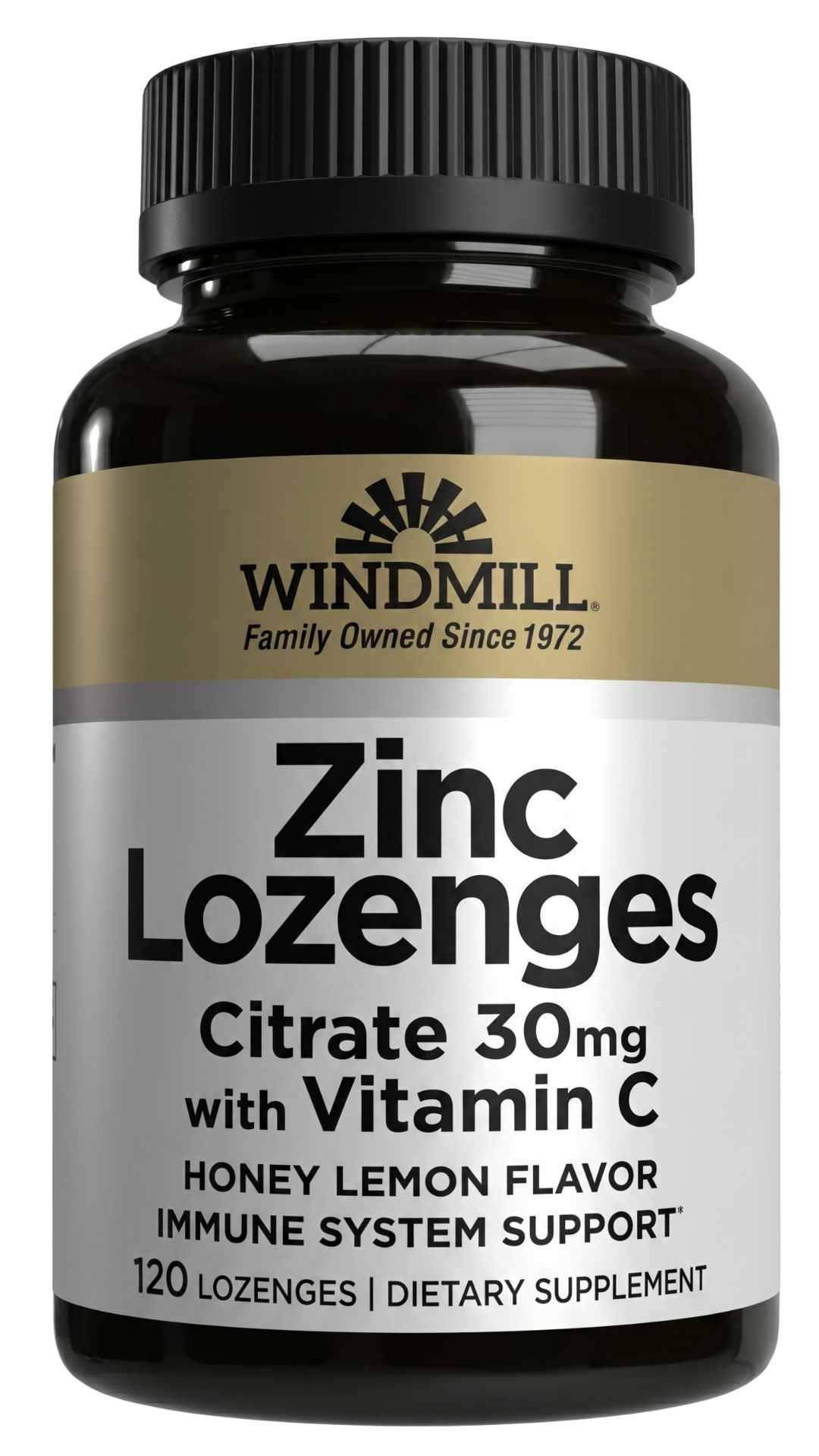 Zinc & Vitamin C Lozenges Honey Lemon (120 Count)