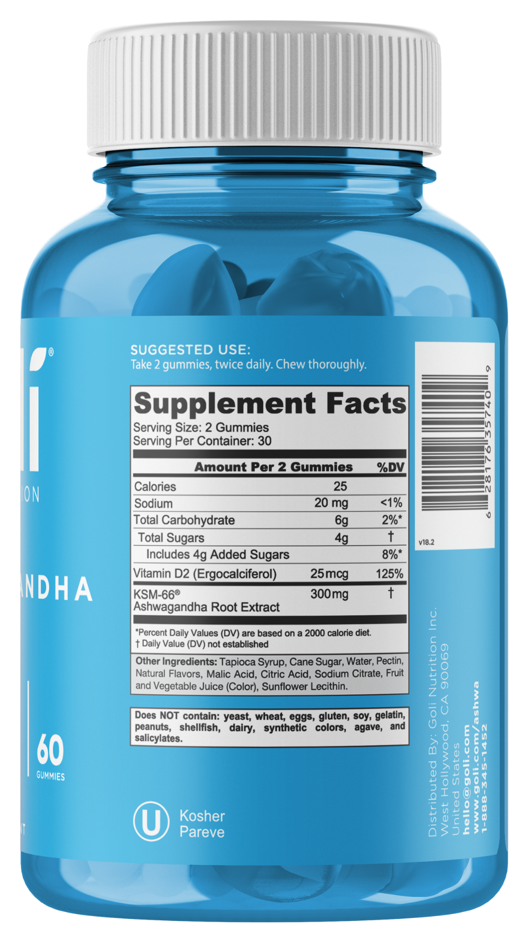 Goli Ashwagandha Gummies 60ct — view 4