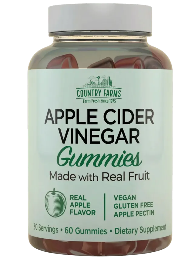 Country Farms Apple Cider Vinegar Gummies 60ct