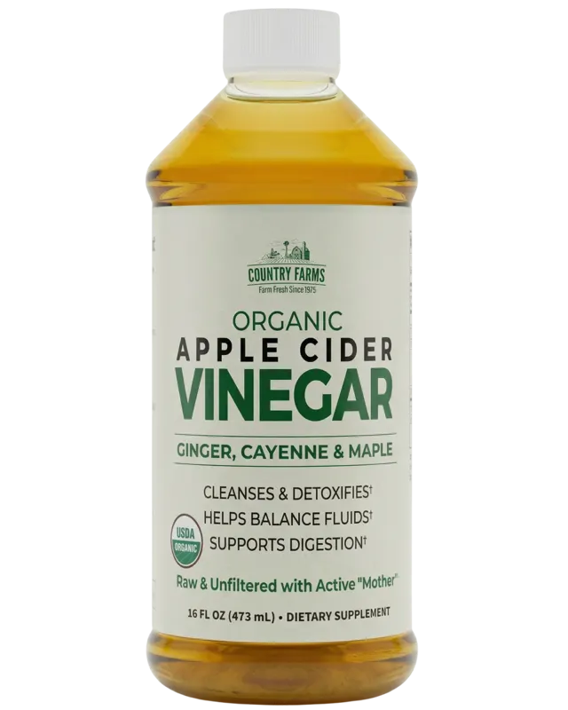 Country Farms Apple Cider Vinegar Digestive Support Liquid 16 oz