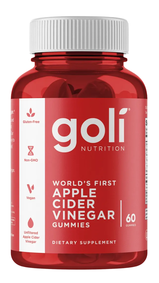 Goli Apple Cider Vinegar Gummies 60ct