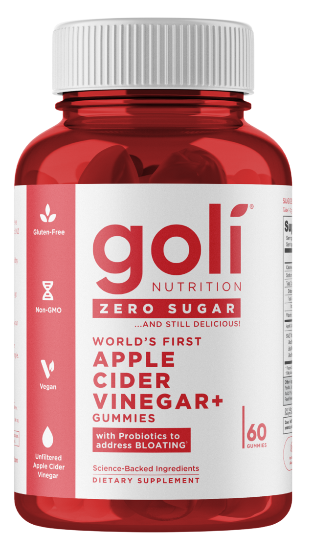 Goli Zero Sugar ACV+ Gummies 60ct