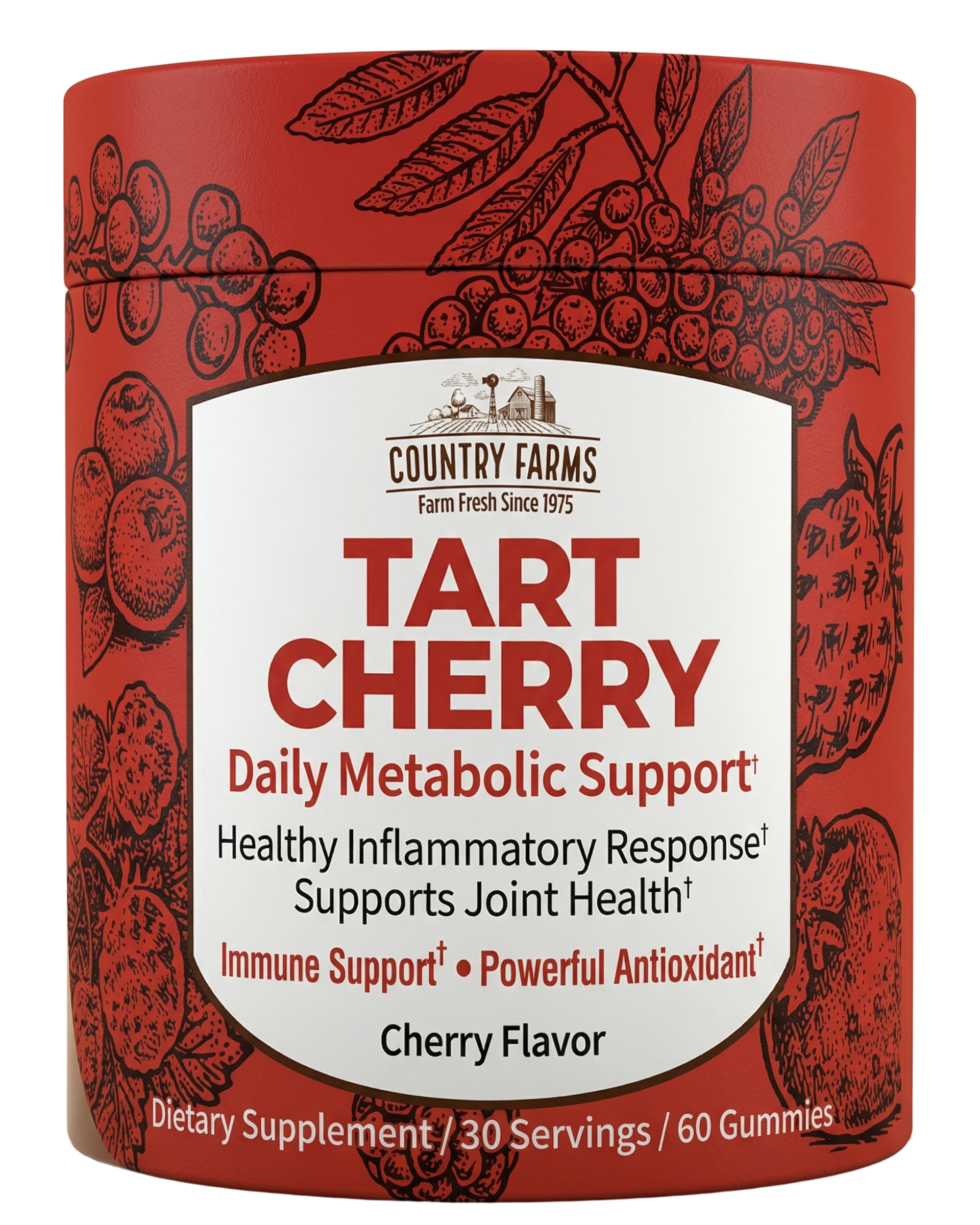 Country Farms Tart Cherry Gummies - Image 1 of 4