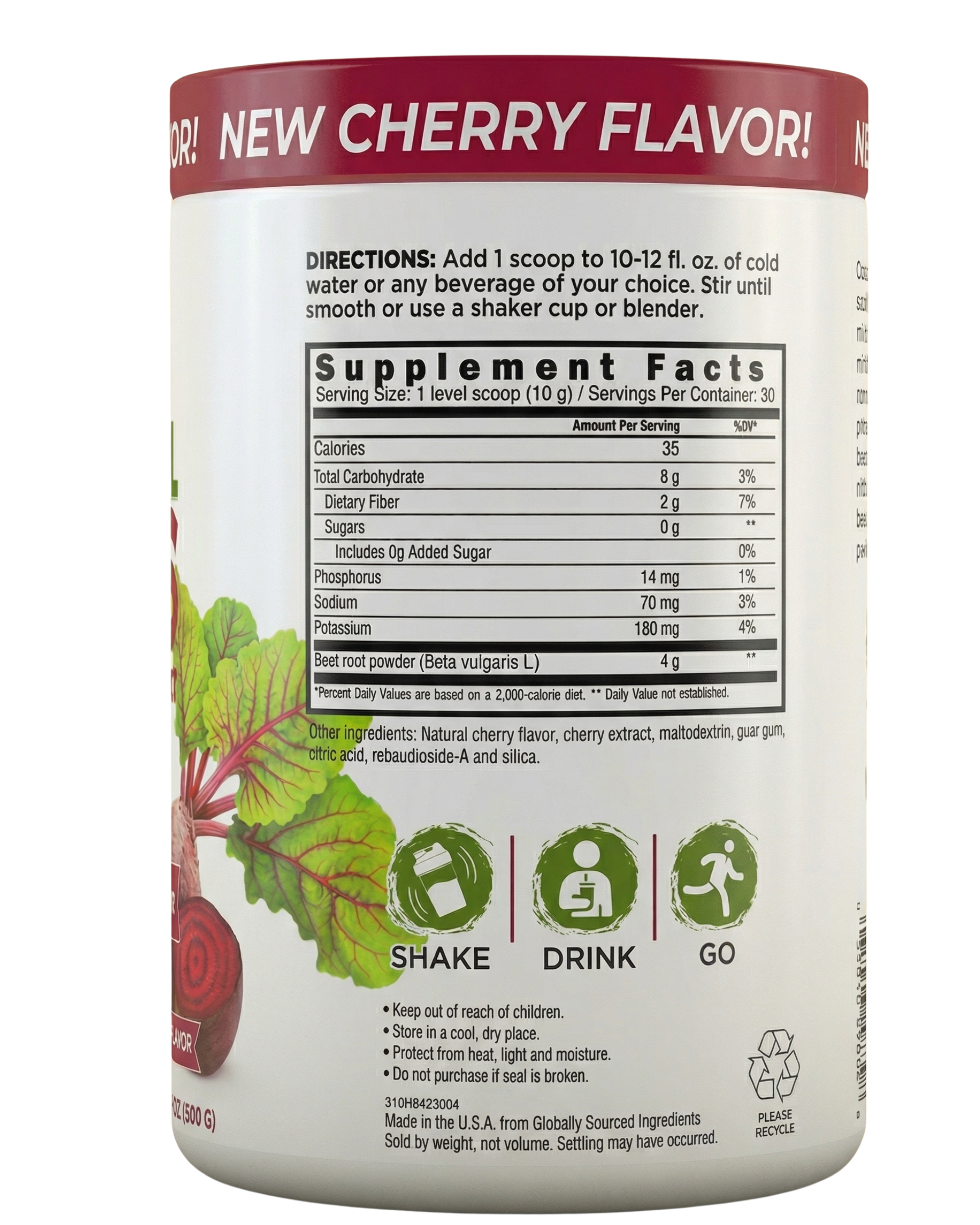 Beet Root Powder Nitric Oxide Support - Image 2 of 3