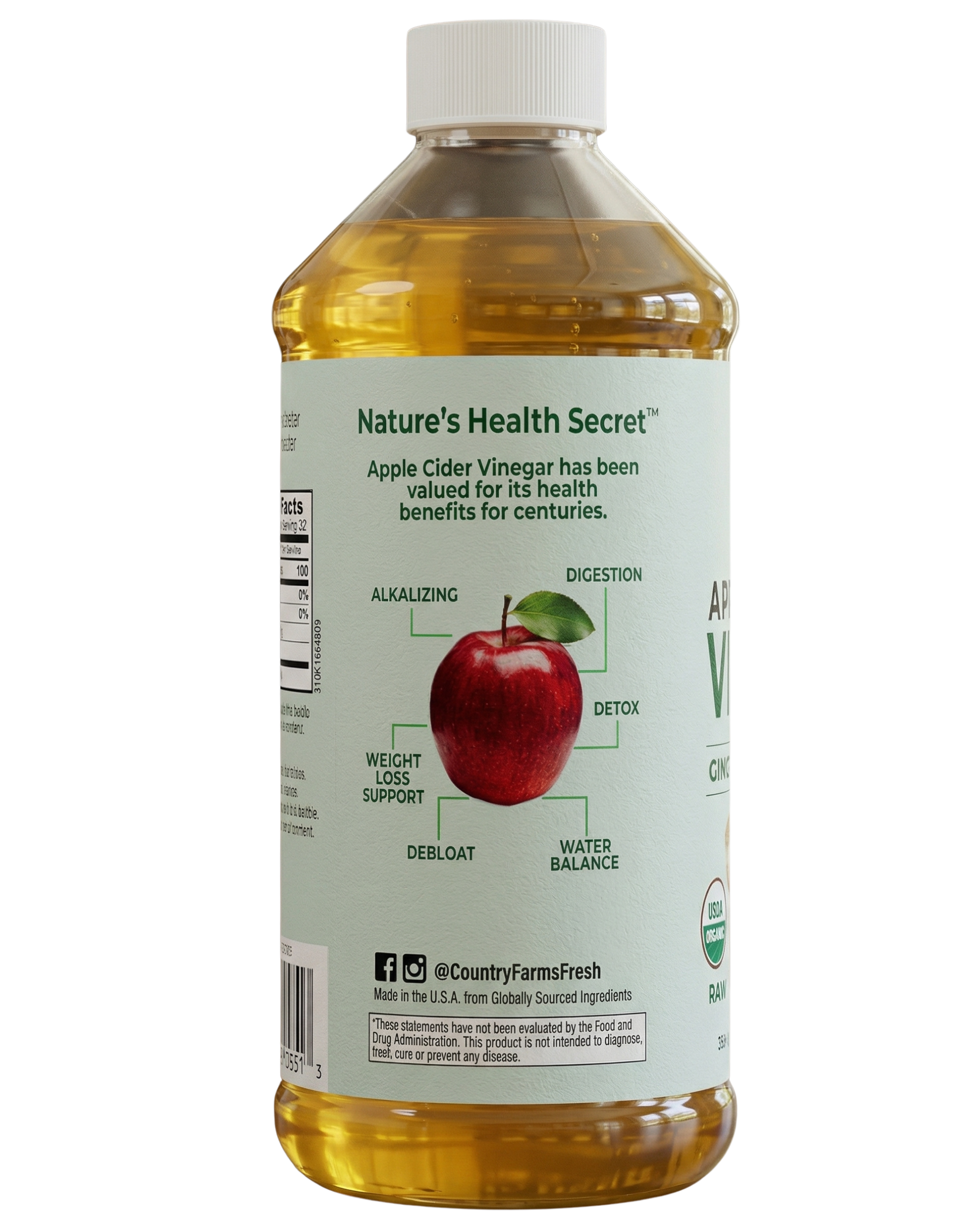 Apple Cider Vinegar Digestive Support - Image 2 of 3