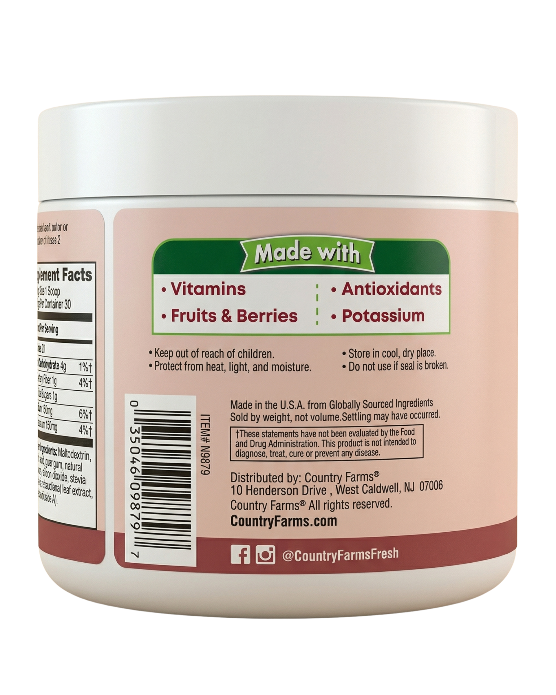 Super Reds Powder Mixed Berry Antioxidant Support - Image 2 of 3