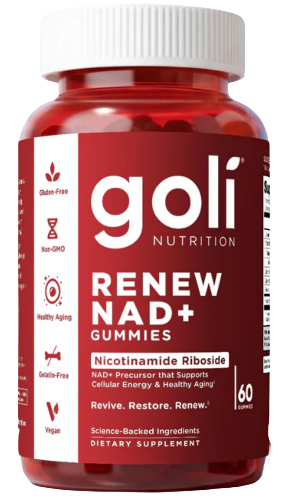 Goli Renew NAD+ Gummies - Image 1 of 3