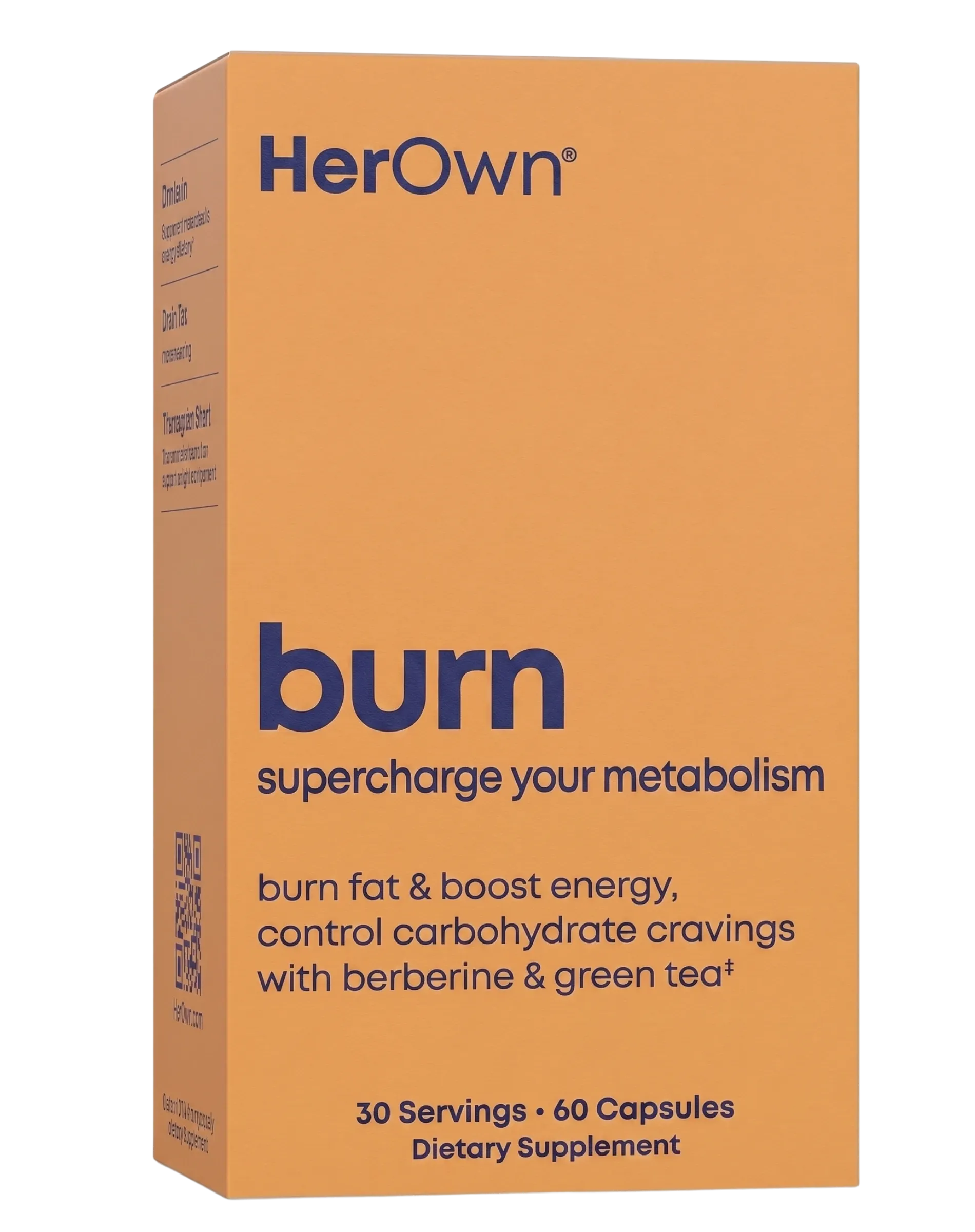 HerOwn Burn Women's Metabolism Support Capsules 60ct - Image 1 of 4