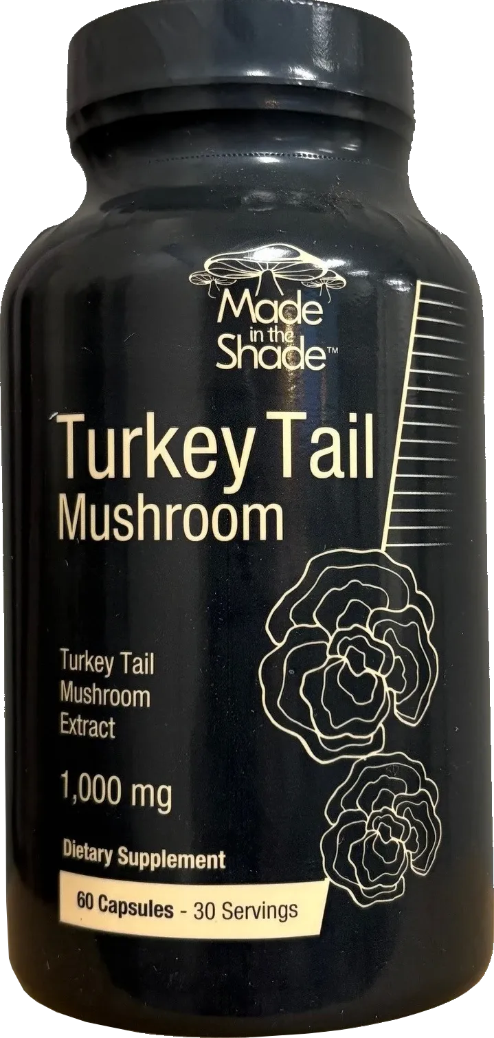 Made In The Shade Turkey Tail Mushroom Capsules 60ct - Image 1 of 5
