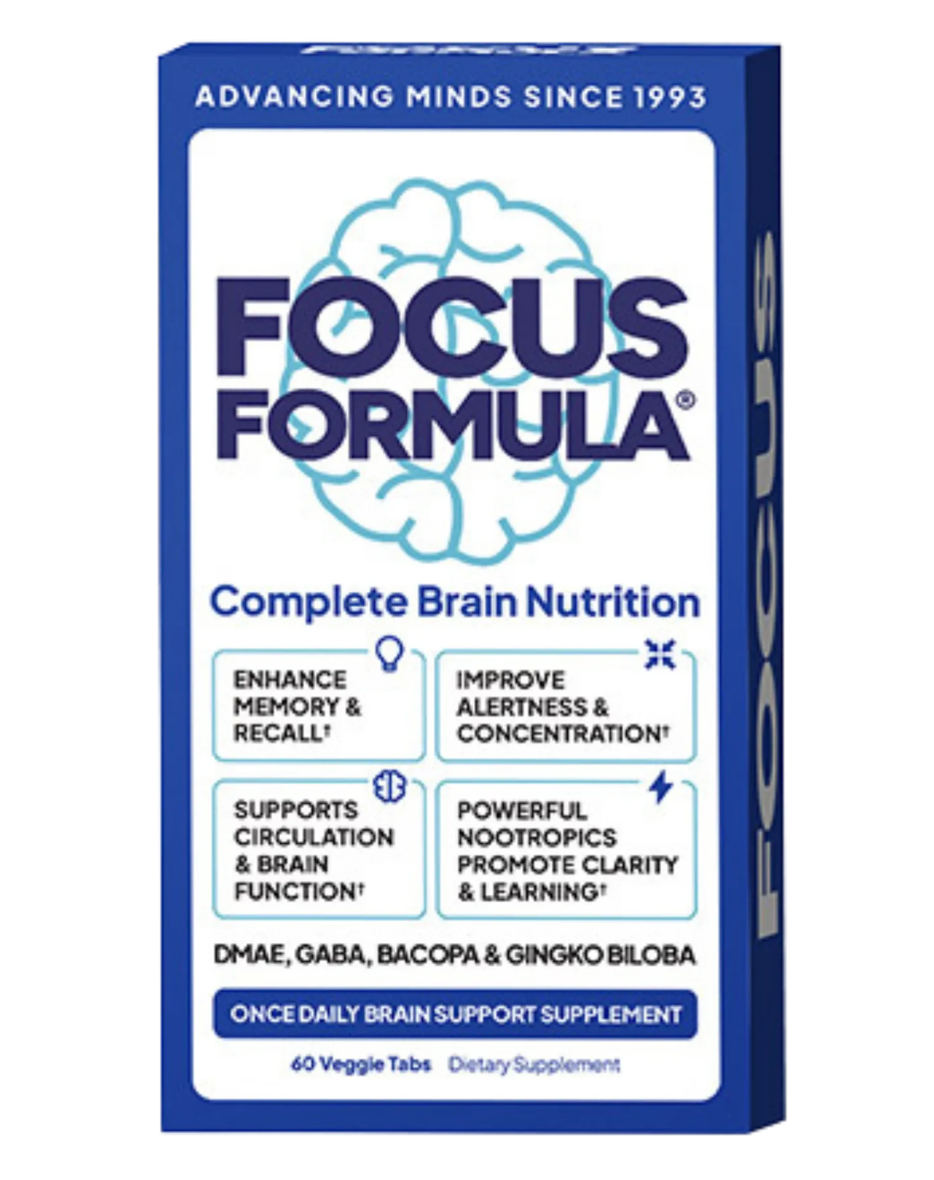 Focus Formula Brain Support Tablets - Image 1 of 4