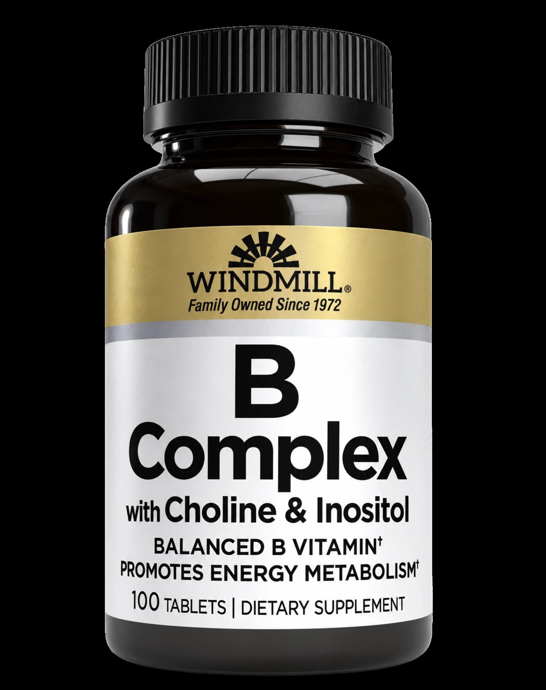 Windmill B Complex with Choline & Inositol Tablets 100ct - Image 1 of 3