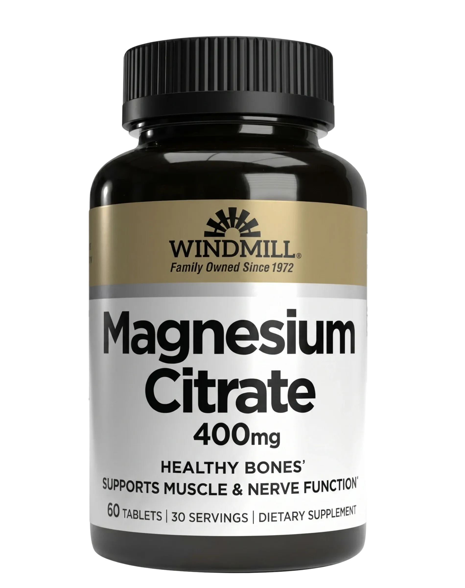 Windmill Magnesium Citrate 400mg Tablets 60ct - Image 1 of 4