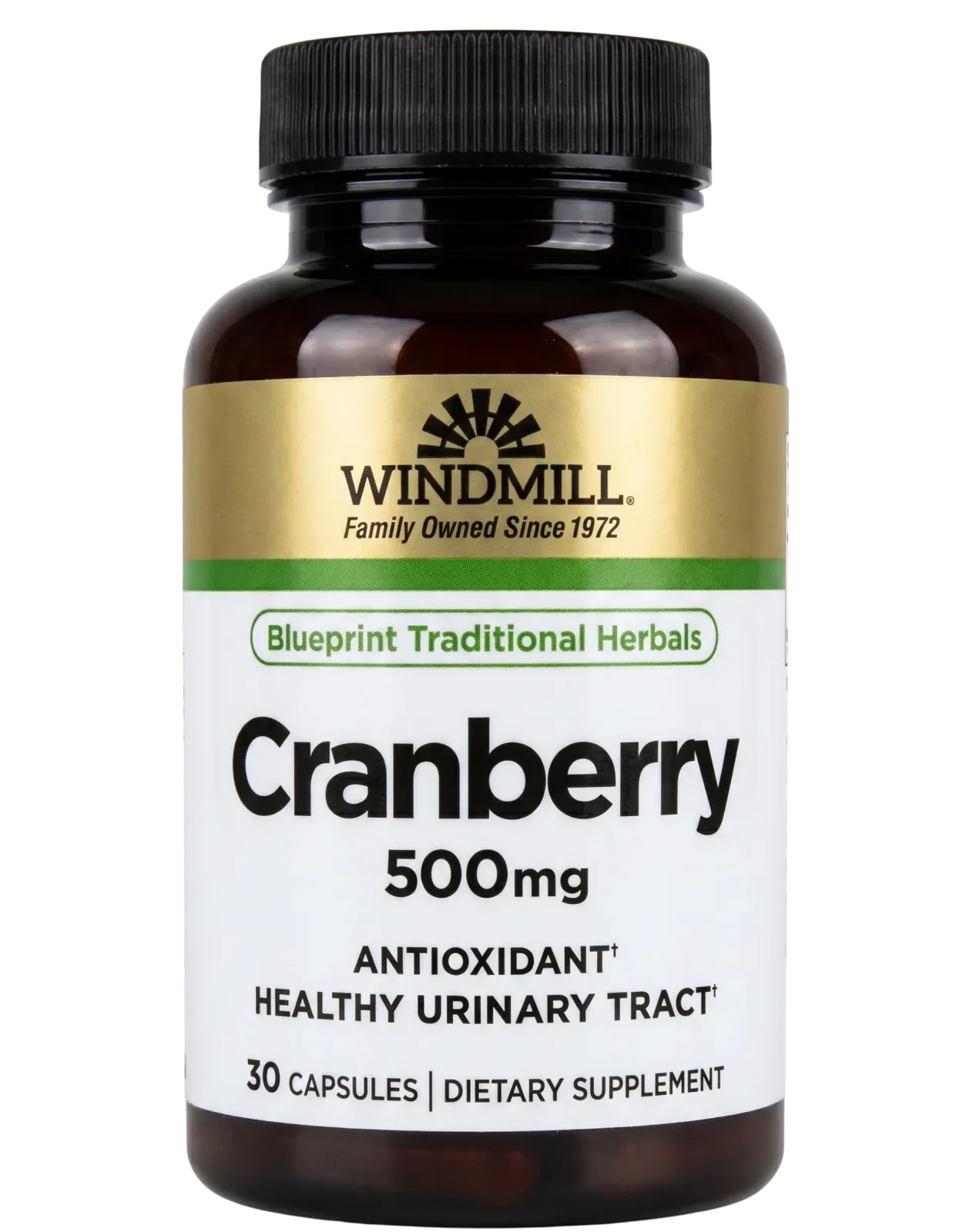 Windmill Cranberry 500mg Capsules 30ct - Image 1 of 4
