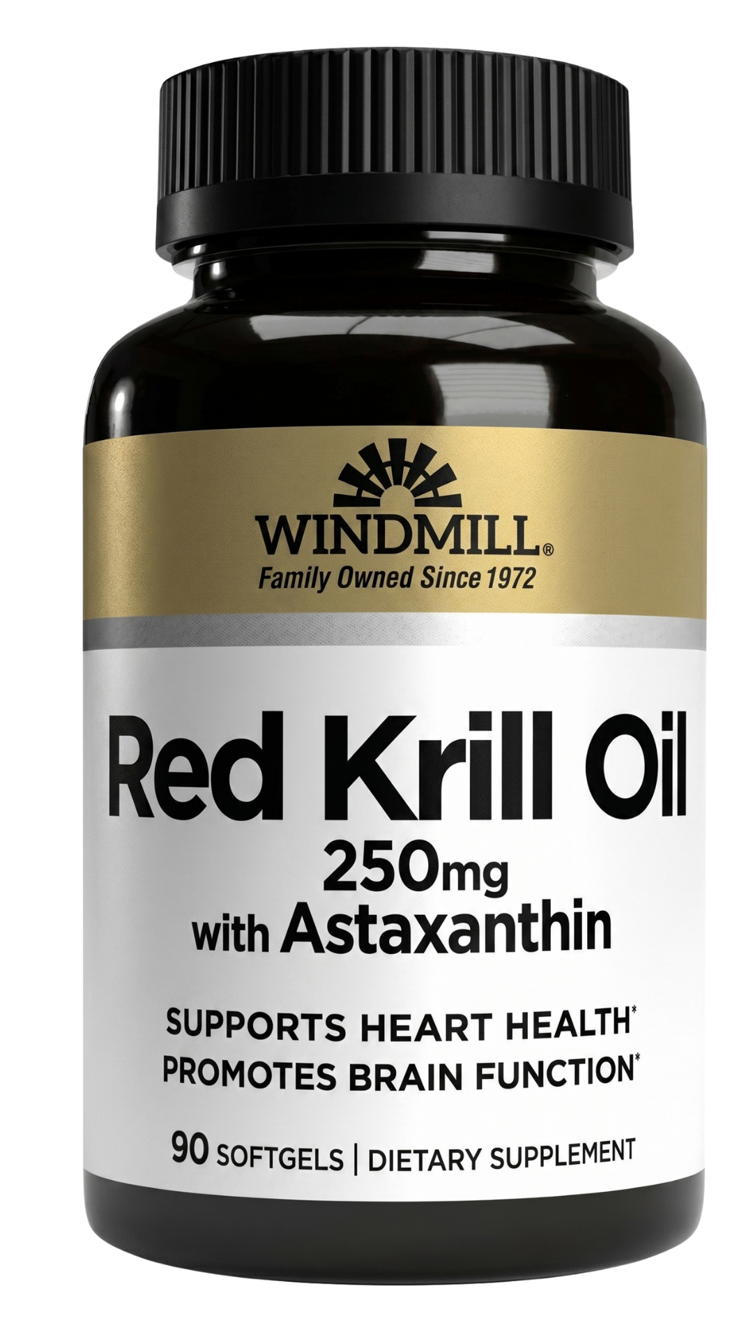 Windmill Red Krill Oil Omega-3 Softgels - Image 1 of 2