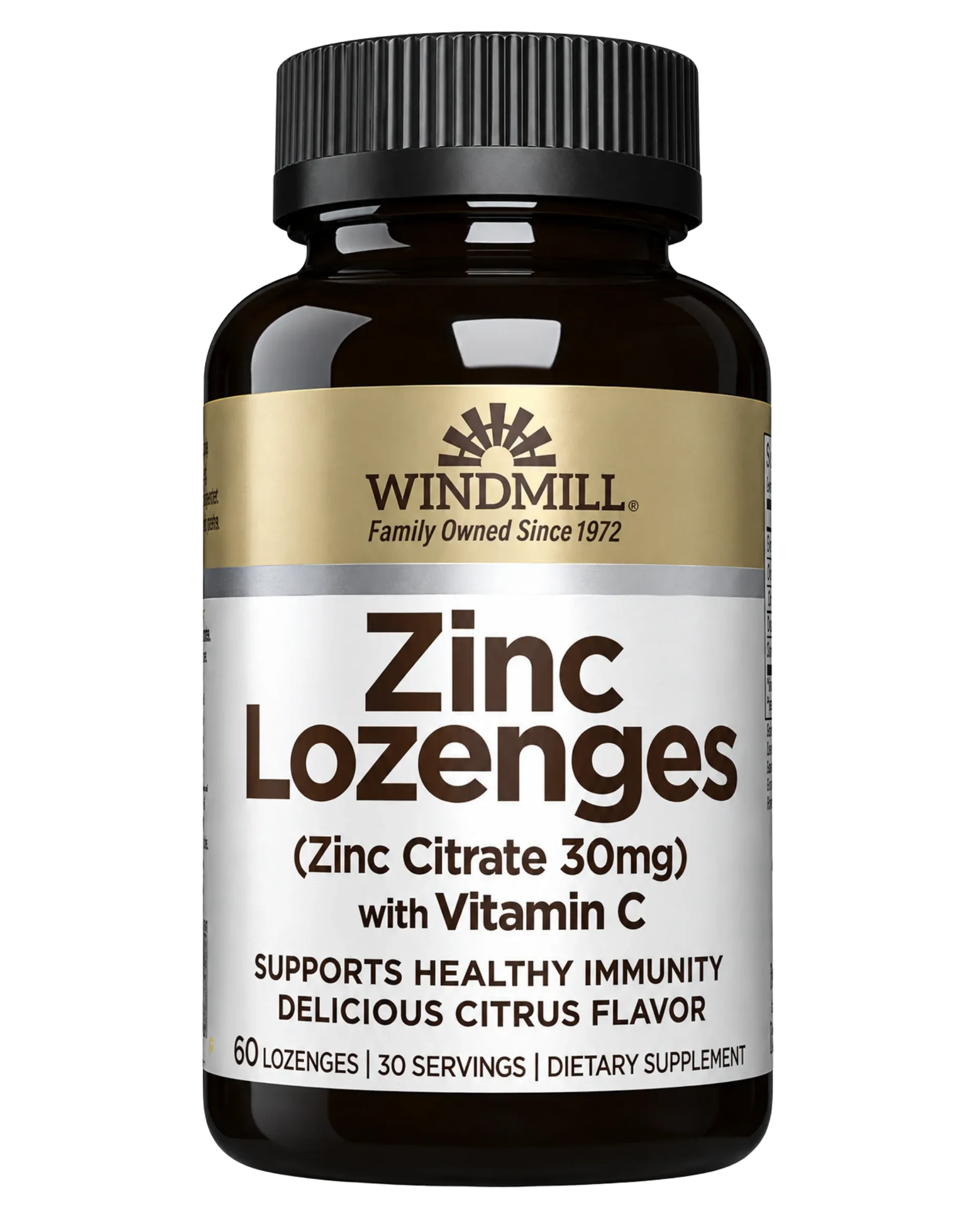 Windmill Zinc & Vitamin C Citrus Immune Support Lozenges 60ct - Image 1 of 3