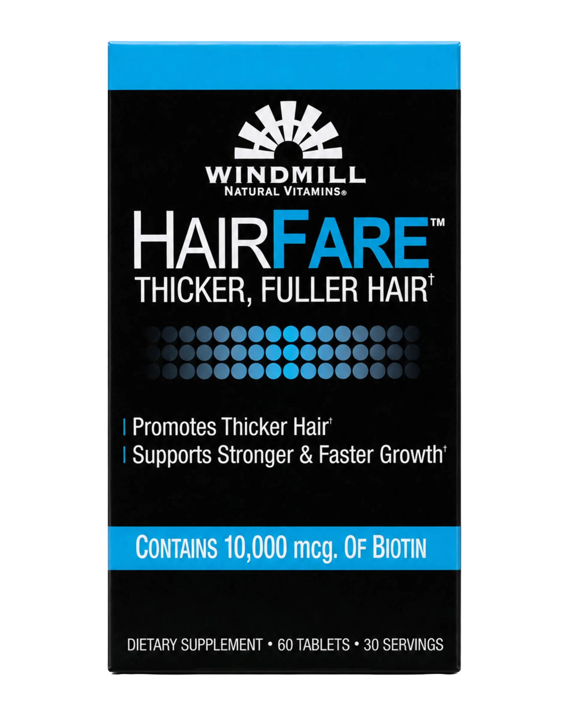 Windmill HairFare Thicker Fuller Hair Support Tablets 60ct - Image 1 of 3