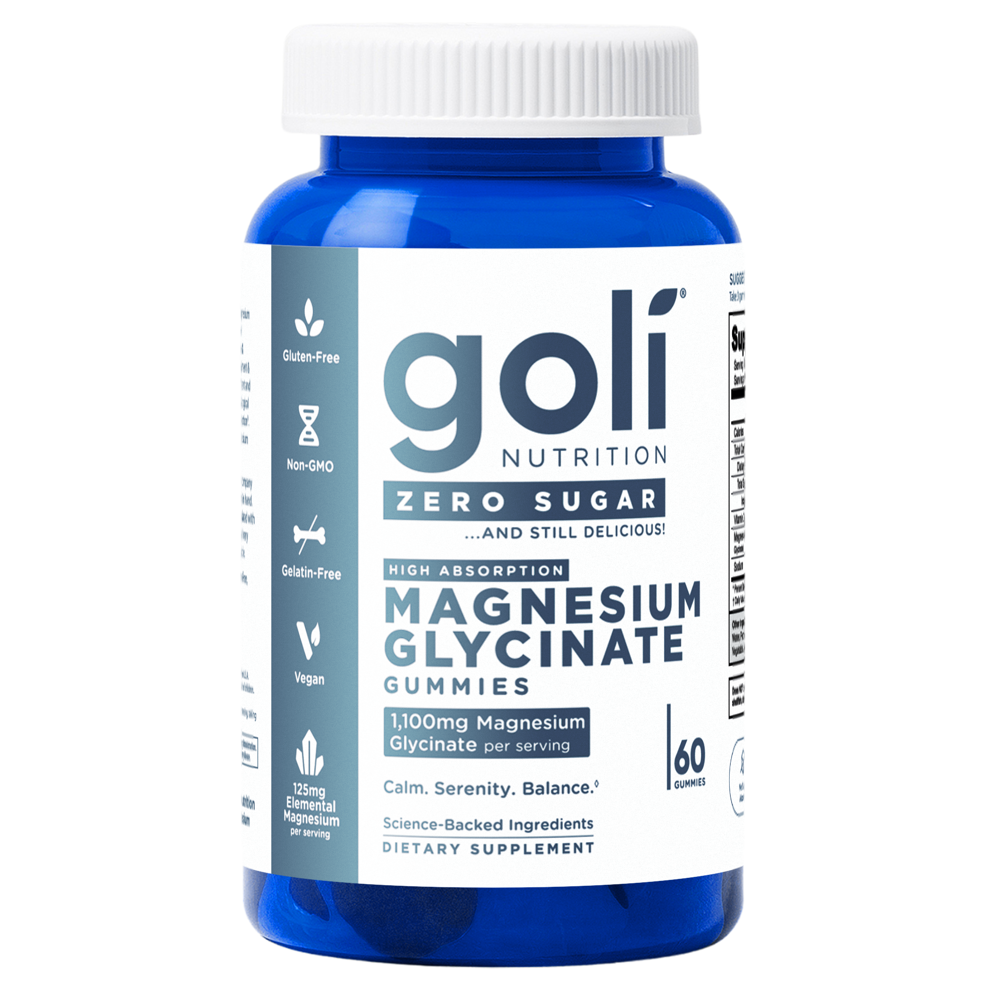 Goli Zero Sugar Magnesium Gummies - Image 1 of 8