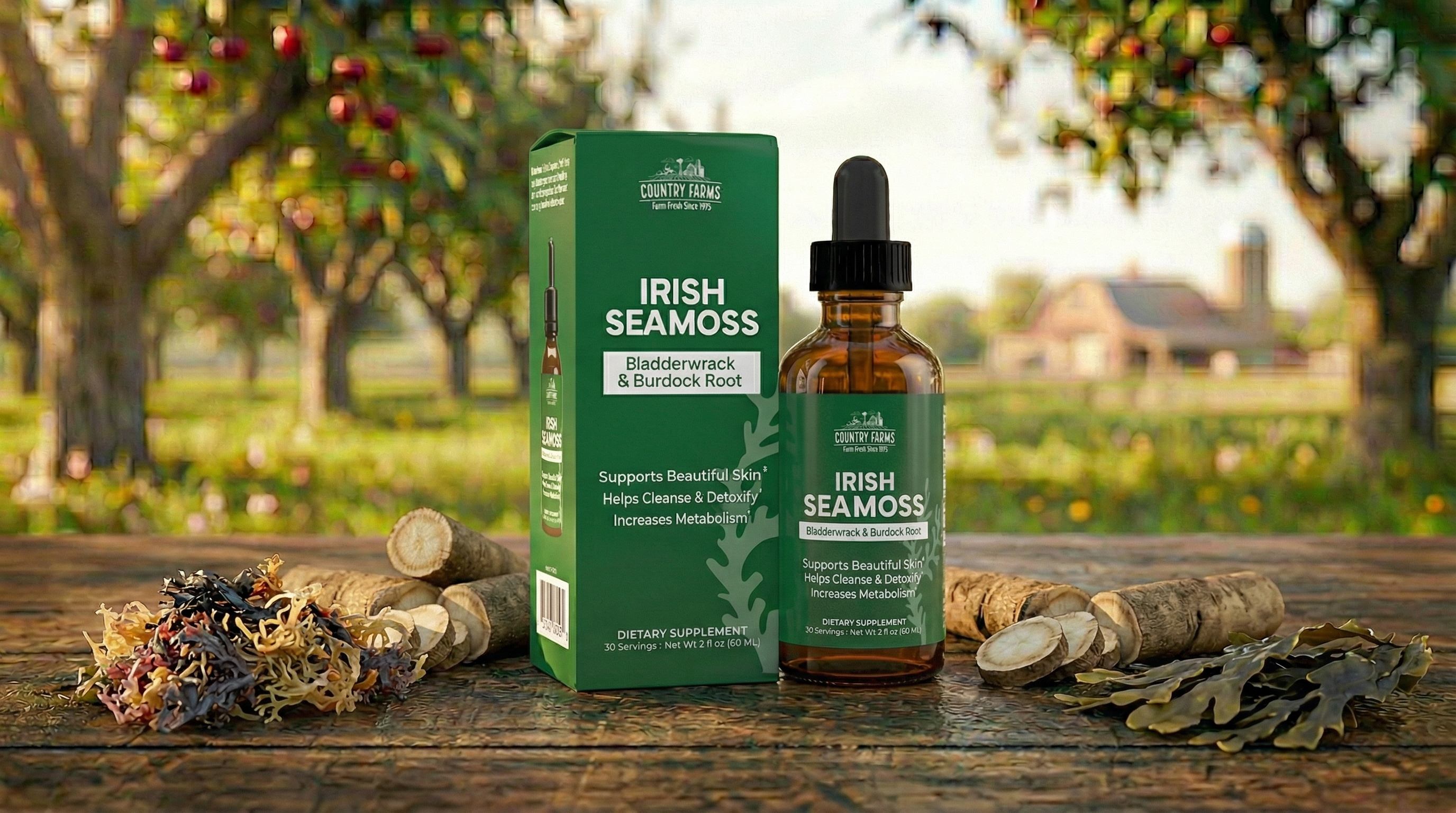 Country Farms Irish Sea Moss Liquid 2oz