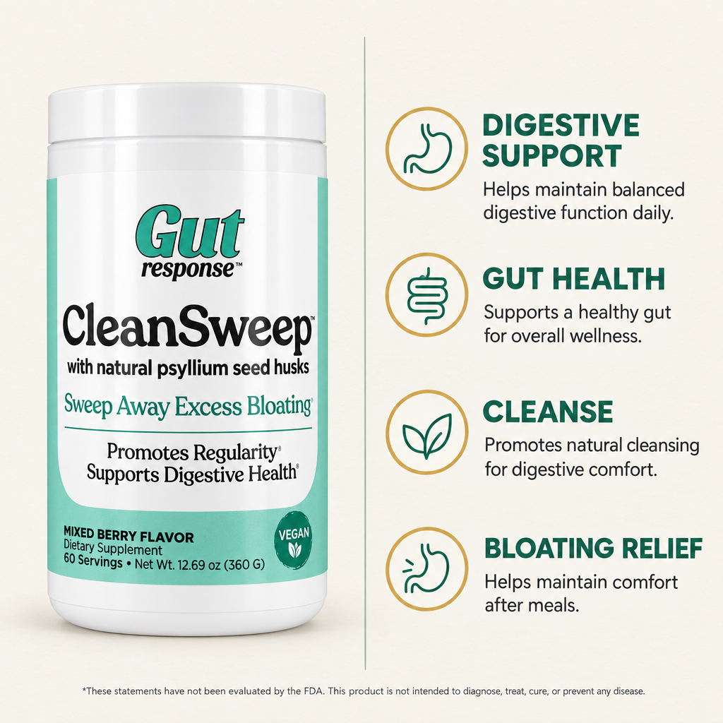 Gut Response CleanSweep Digestive Support Powder 12.69oz — view 2