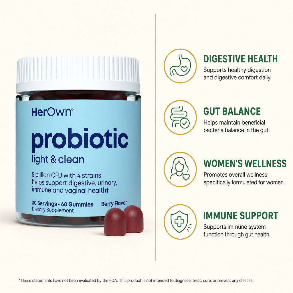 Her Own Probiotic Gummies 60ct — view 2