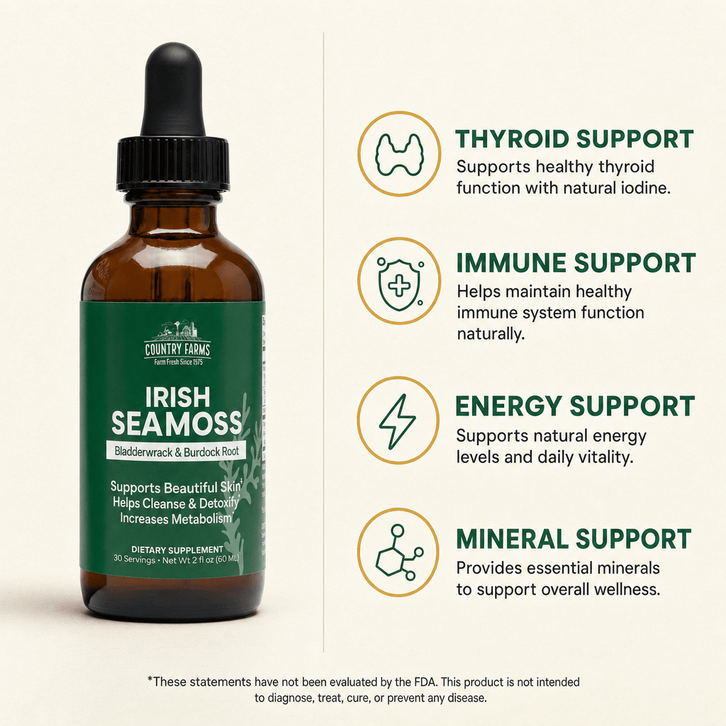 Country Farms Irish Sea Moss Liquid 2oz — view 2