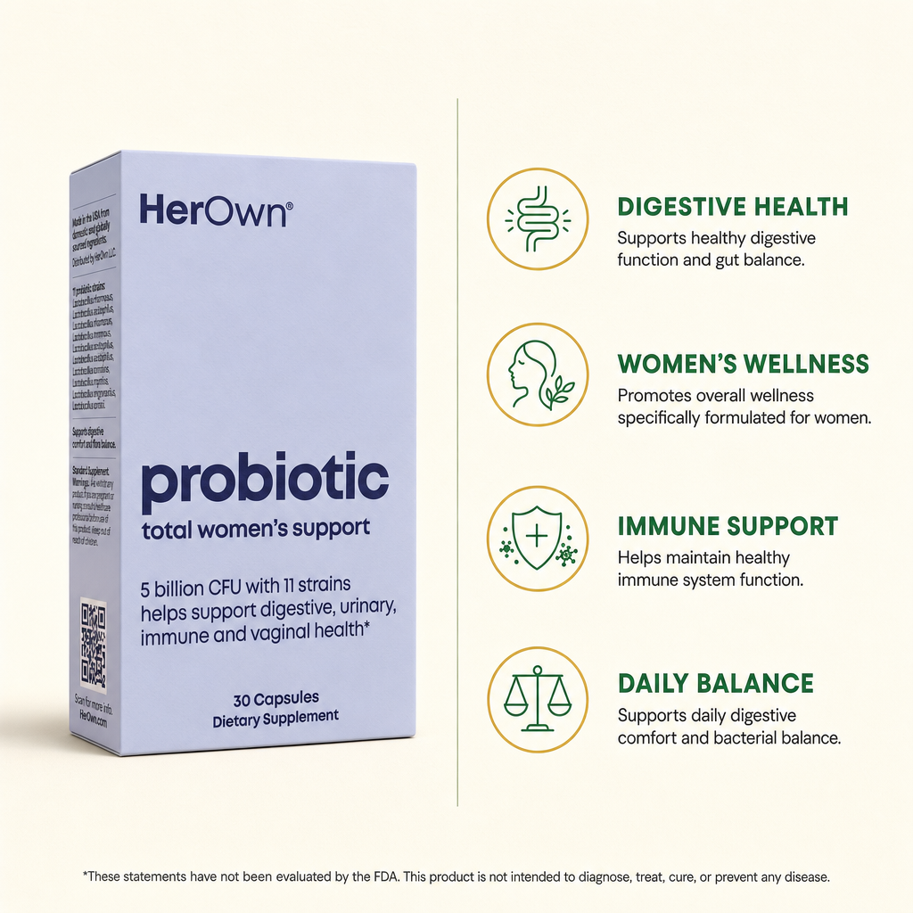 Her Own Women's Probiotic Formula Capsules 30ct — view 2