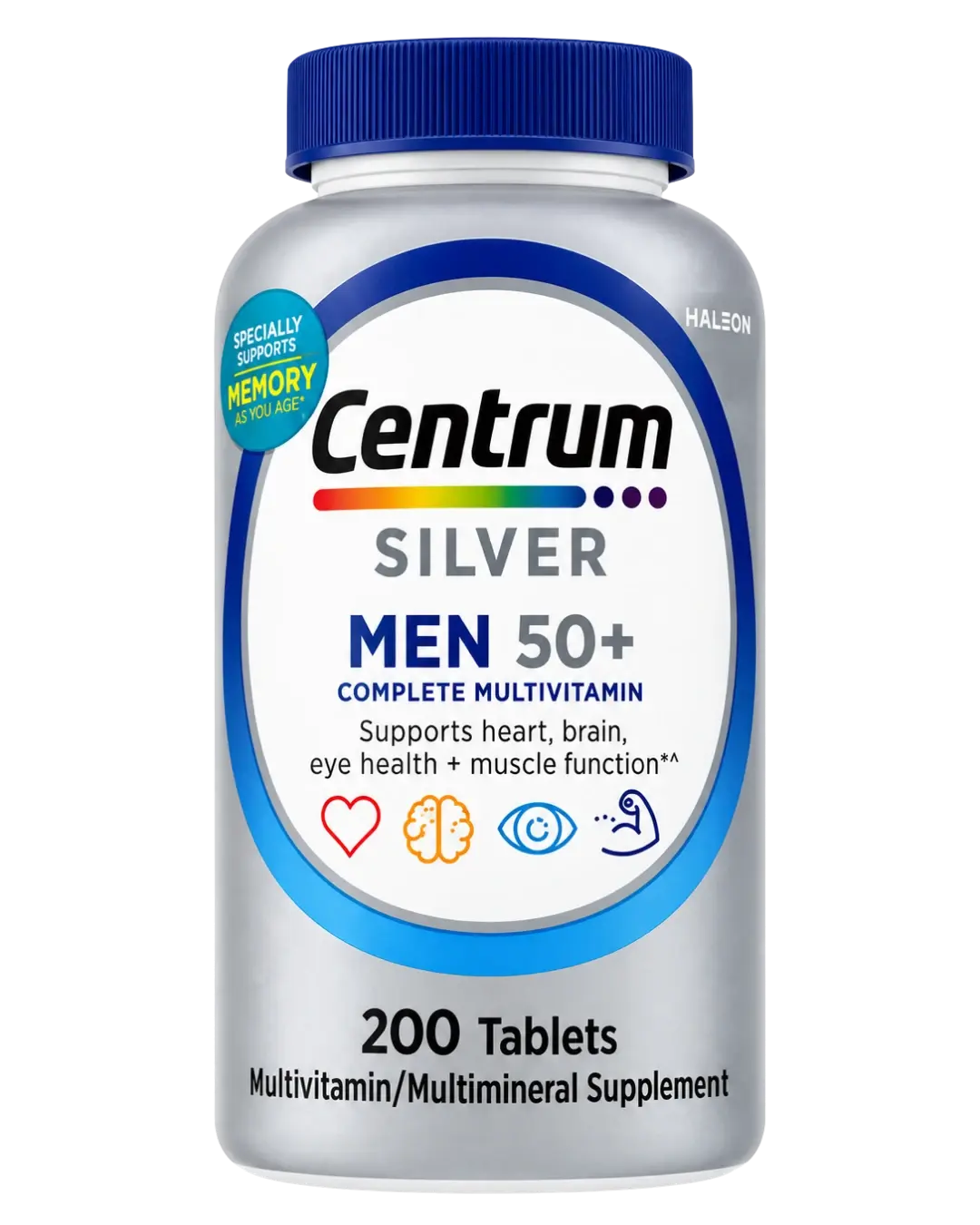 Centrum Silver Men 50+ Complete Multivitamin Tablets 200ct
