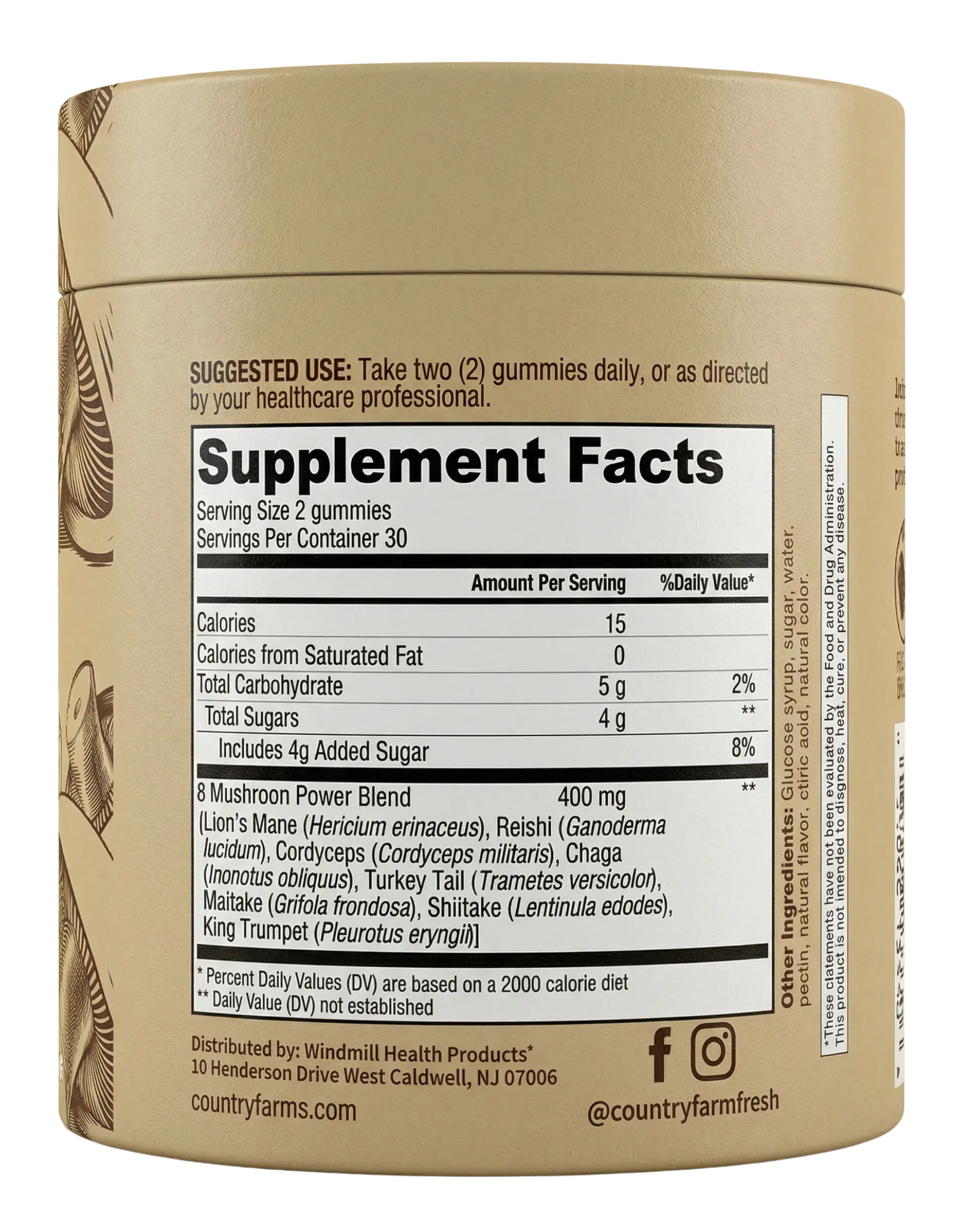 Country Farms Native Mushrooms Gummies 60ct — view 4