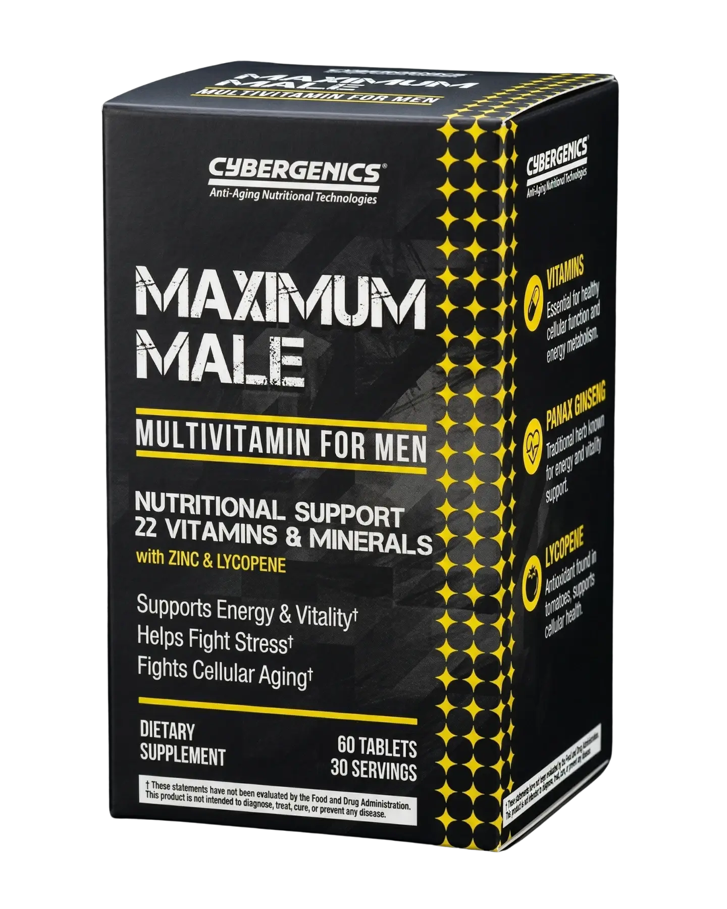 Cybergenics Maximum Male Enhancement Formula Capsules 60ct