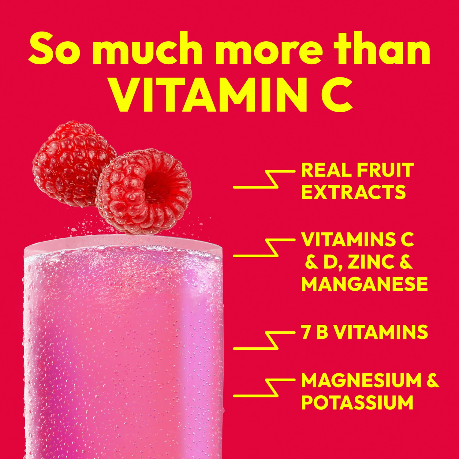 Emergen-C Raspberry 1000mg Vitamin C Drink Mix Packets 30ct — view 3
