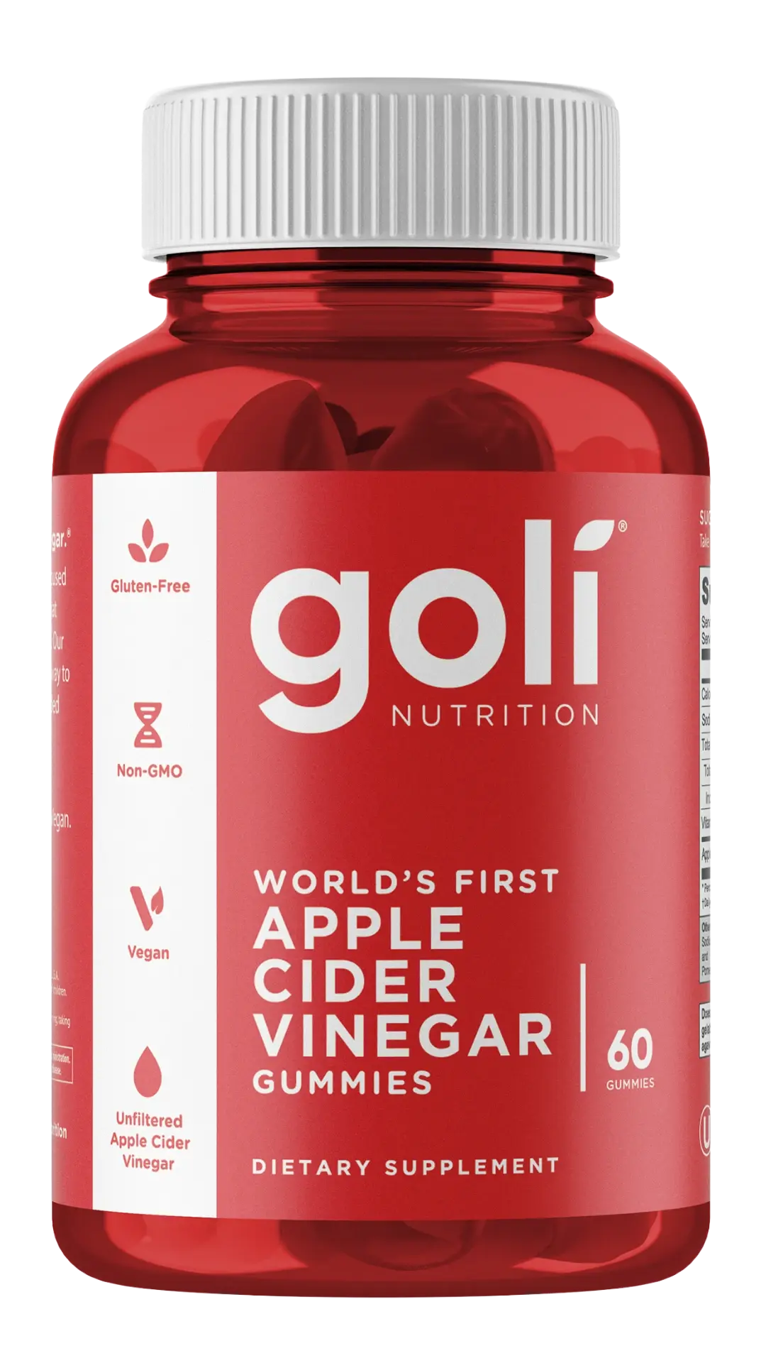 Goli Apple Cider Vinegar Gummies 60ct